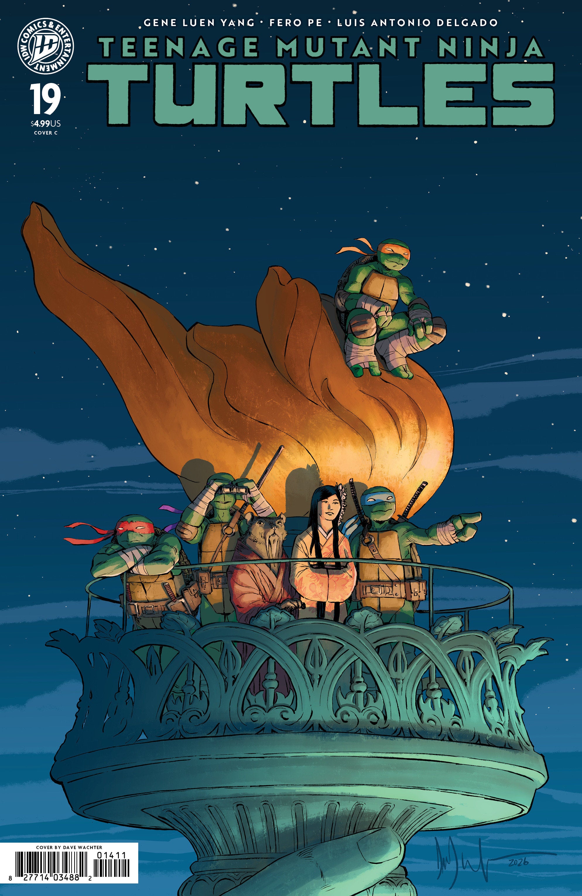 Teenage Mutant Ninja Turtles #19 Variant C (Wachter) | Odin's Place