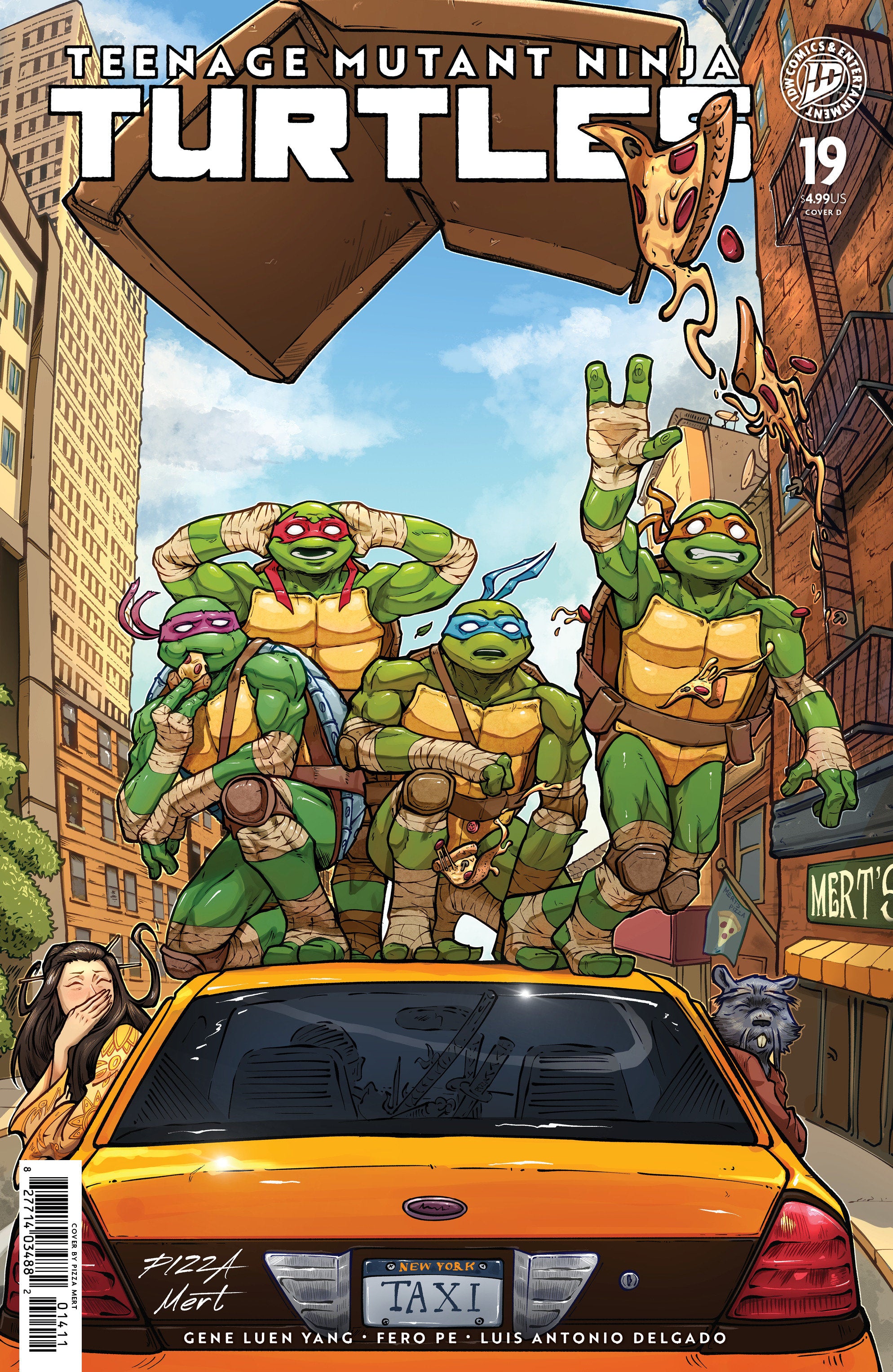 Teenage Mutant Ninja Turtles #19 Variant D (Mert) | Odin's Place