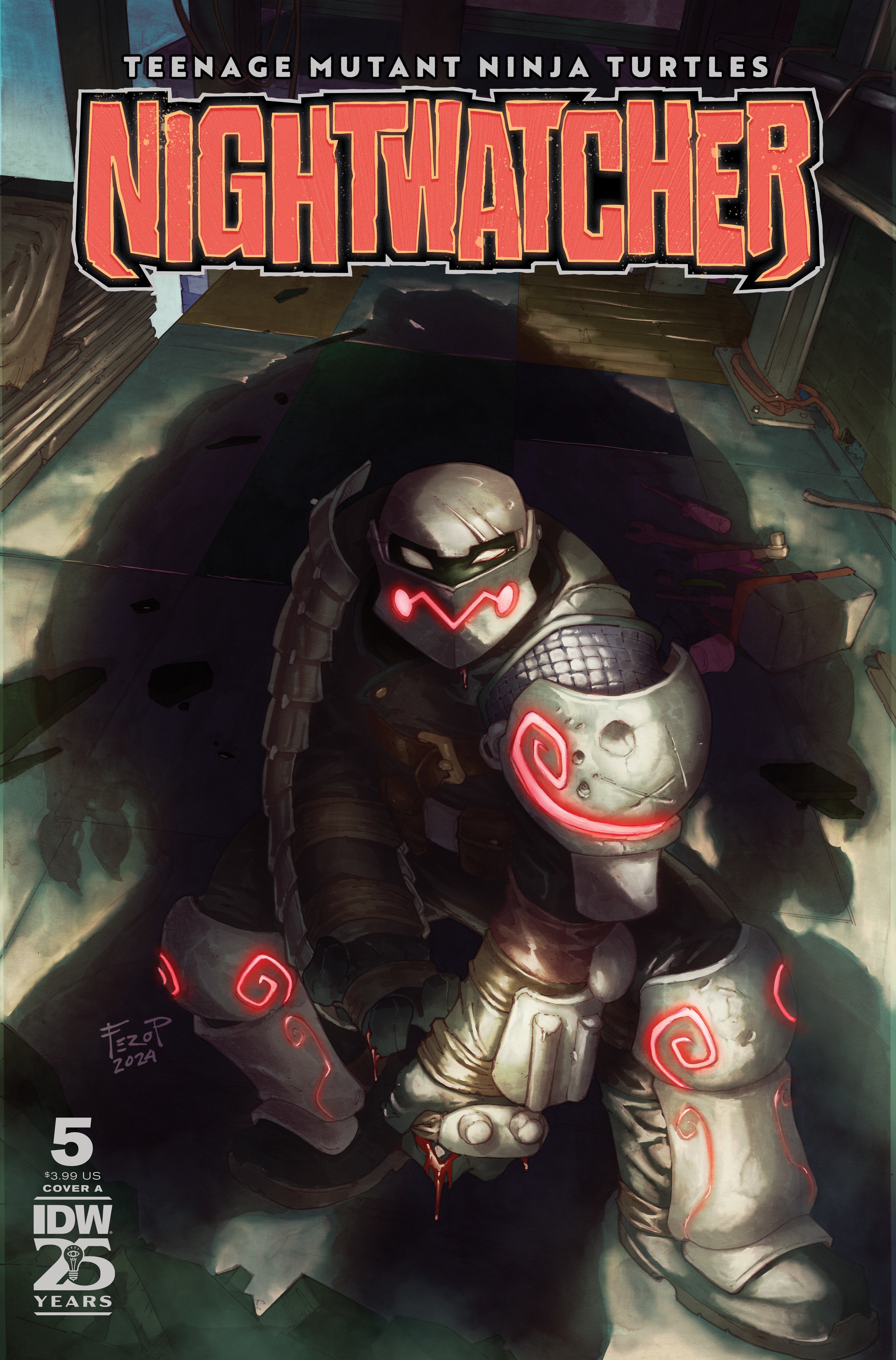 Teenage Mutant Ninja Turtles Nightwatcher #5 Cover A Pe | Dragon's Lair Comics and Fantasy Houston TX