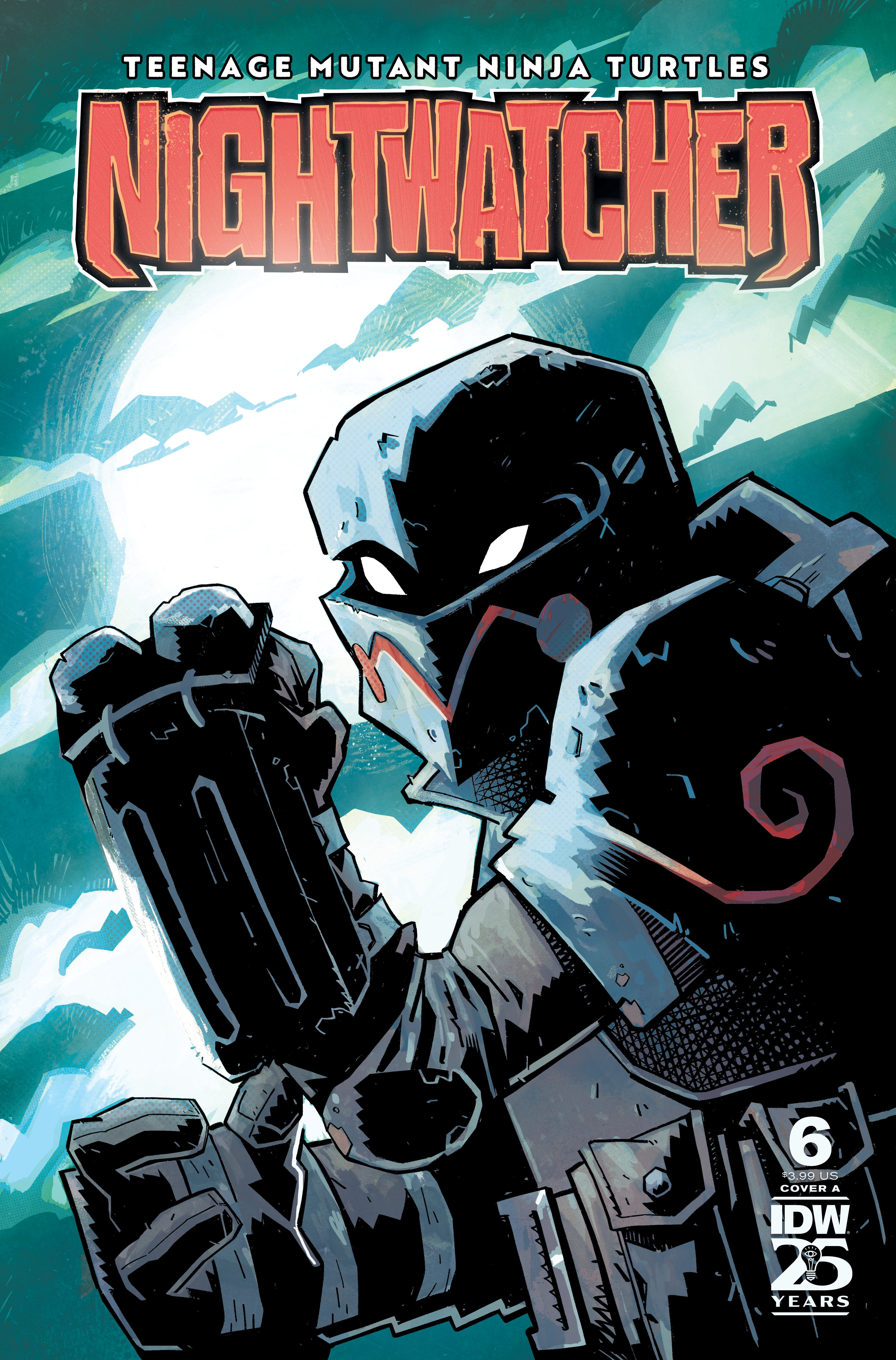Teenage Mutant Ninja Turtles Nightwatcher #6 Cover A Roe | Dragon's Lair Comics and Fantasy Houston TX