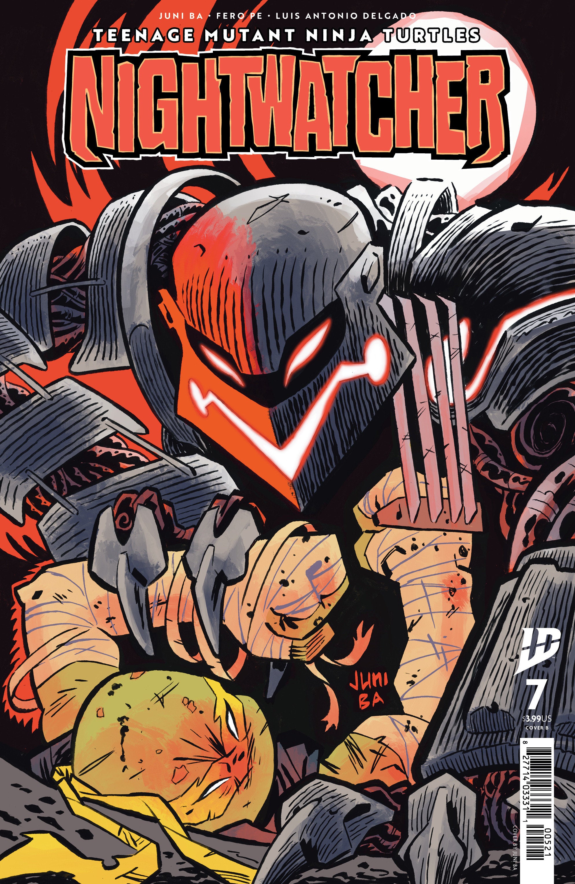 Teenage Mutant Ninja Turtles Nightwatcher #7 Cover B Ba | Dragon's Lair Comics and Fantasy Houston TX