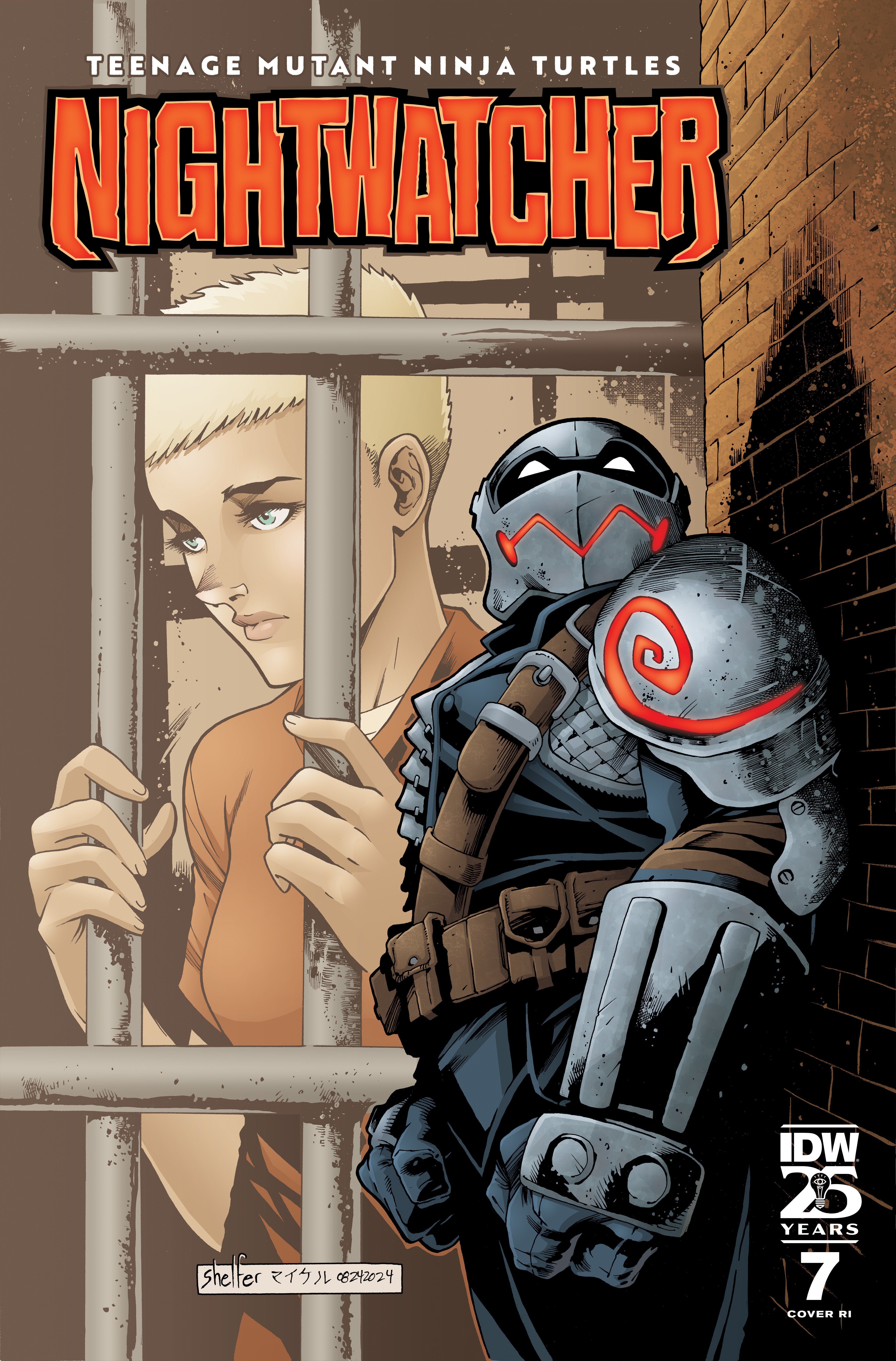 Teenage Mutant Ninja Turtles Nightwatcher #7 10 Copy Variant Edition | Dragon's Lair Comics and Fantasy Houston TX