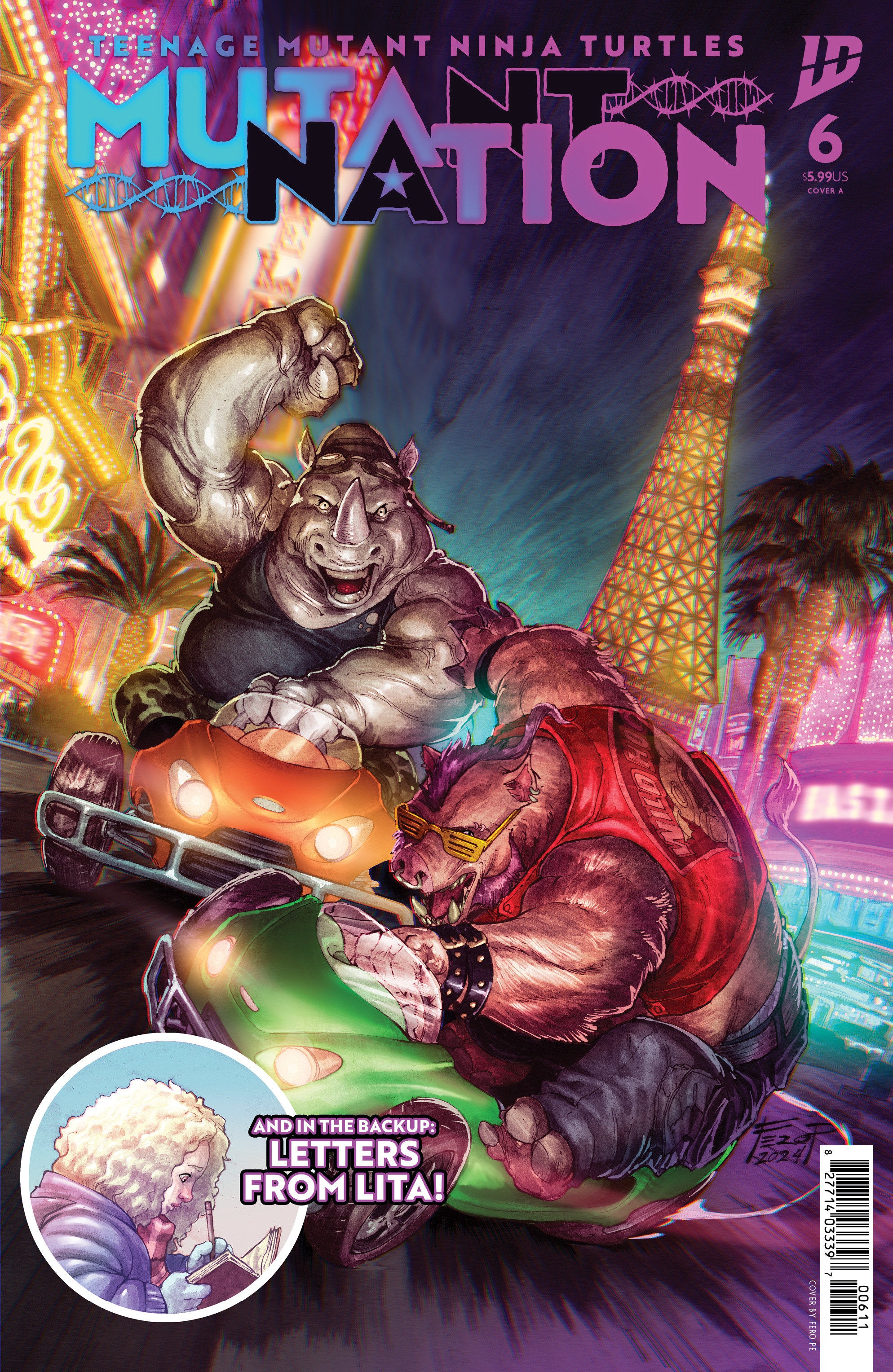 Teenage Mutant Ninja Turtles: Mutant Nation #6 Cover A (Pe) | Dragon's Lair Comics and Fantasy Houston TX