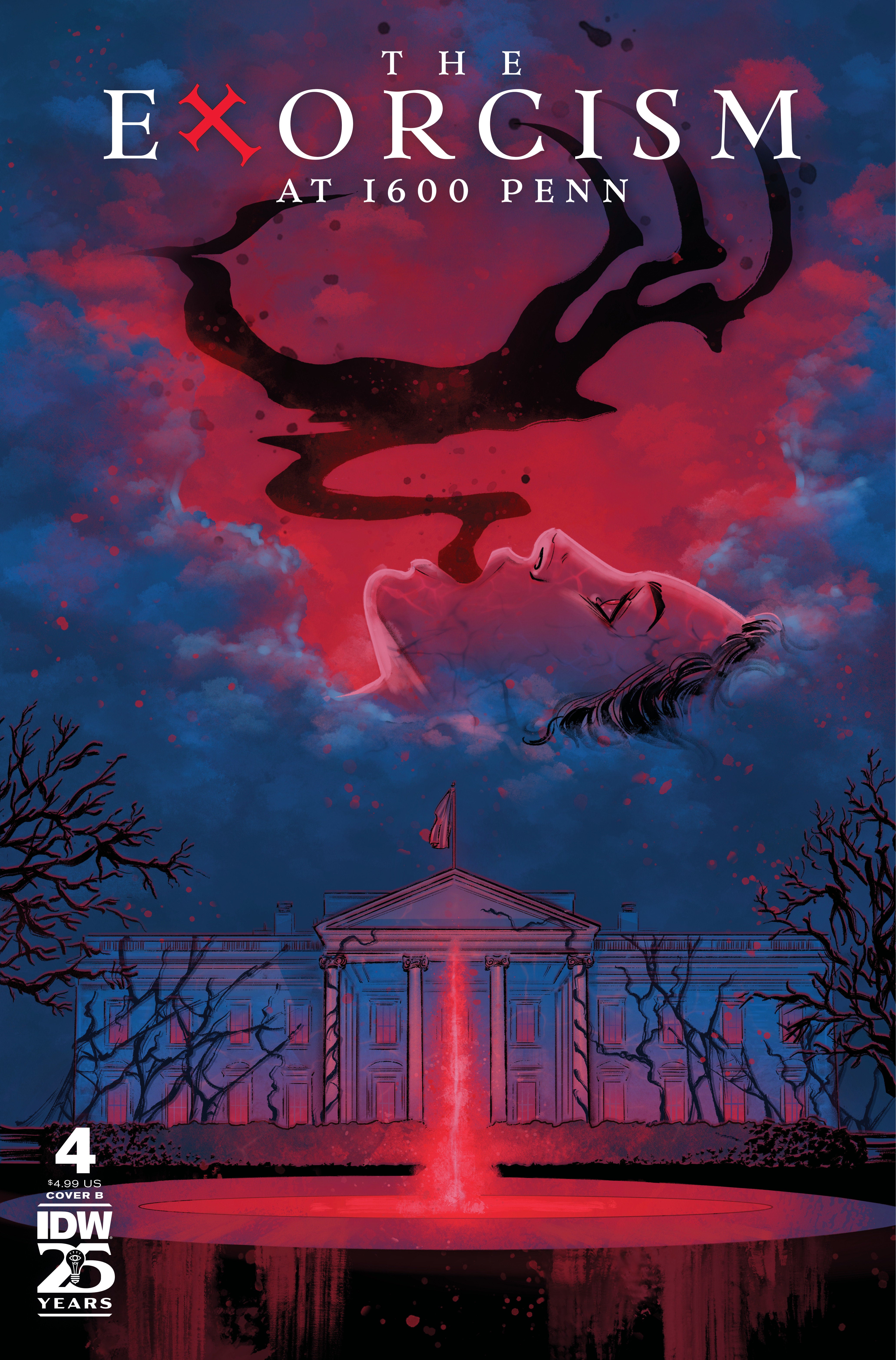 The Exorcism At 1600 Penn #4 Variant B (Patridge) | Dragon's Lair Comics and Fantasy Houston TX