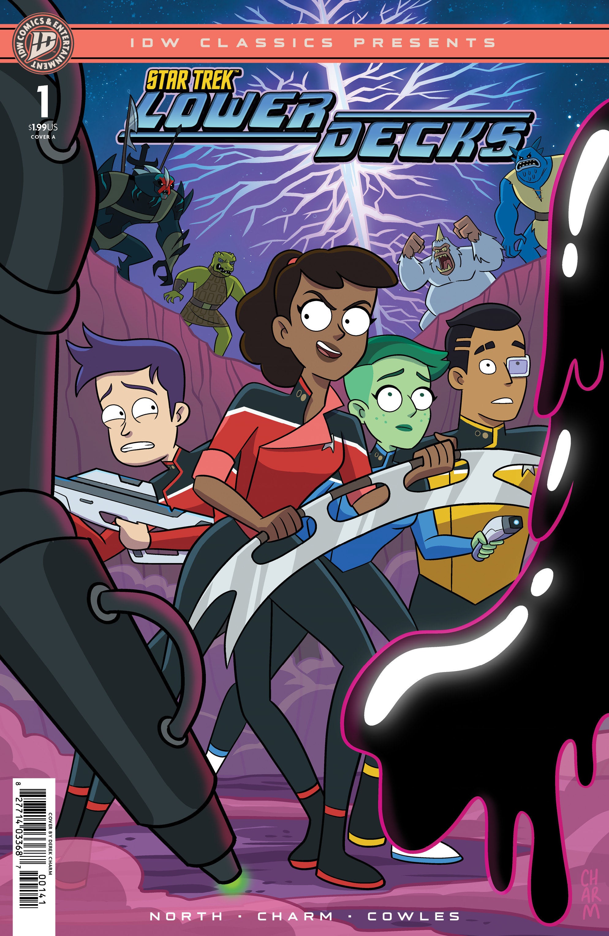 Star Trek: Lower Decks #1: Idw Classics Cover A (Charm) | Odin's Place