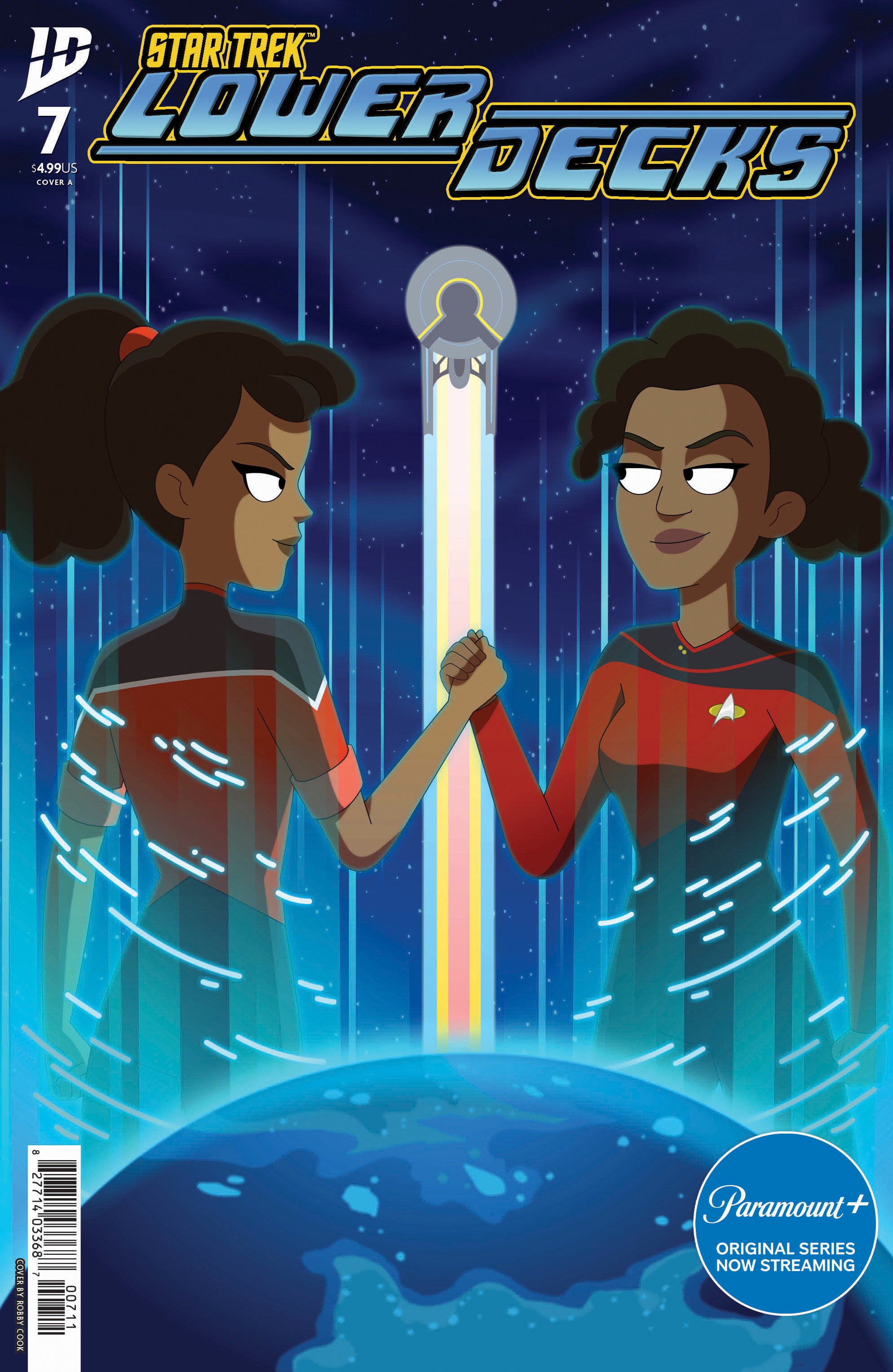 Star Trek: Lower Decks #7 Cover A (Cook) | Dragon's Lair Comics and Fantasy Houston TX
