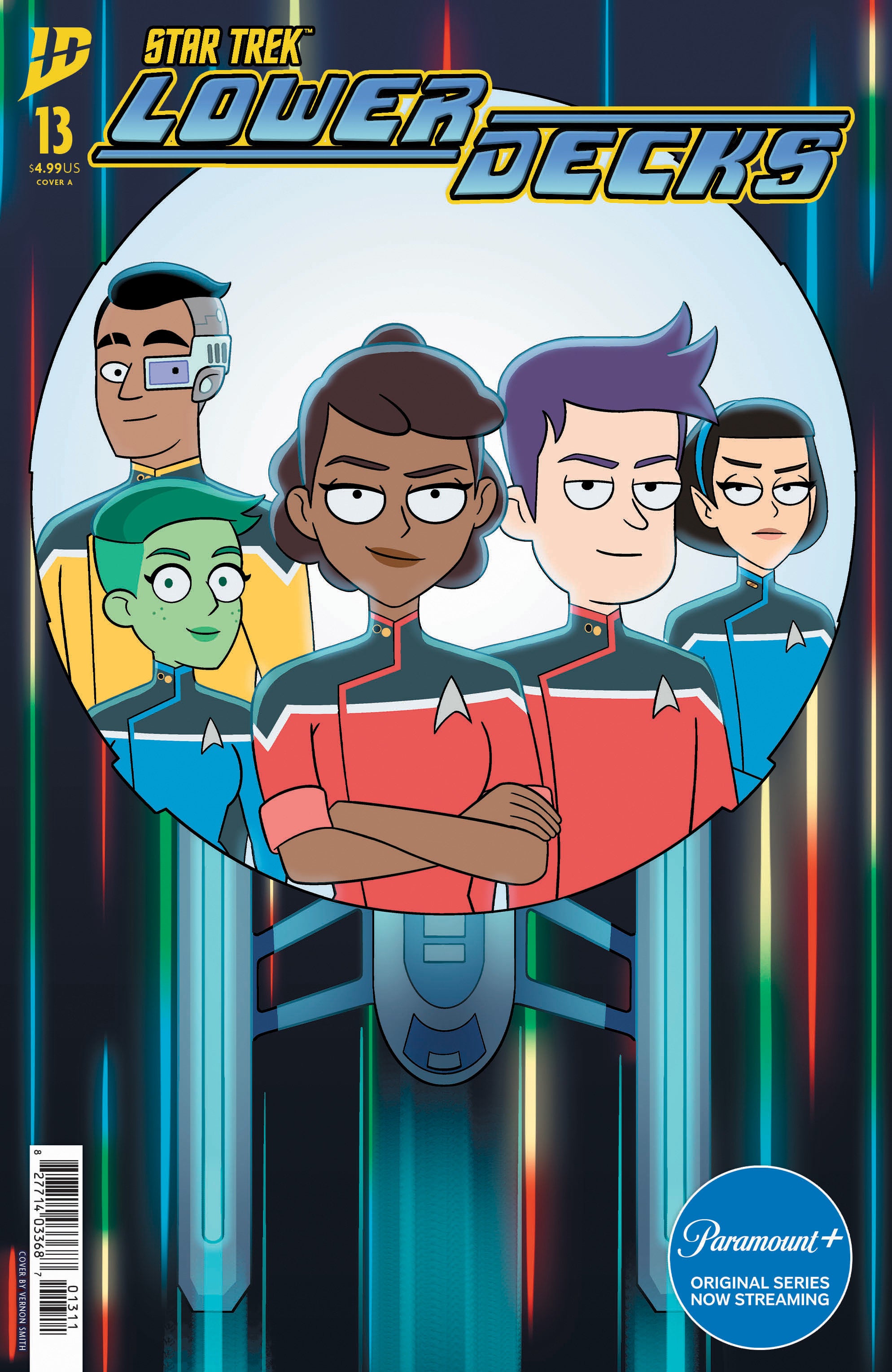 Star Trek: Lower Decks #13 Cover A (Smith) | Dragon's Lair Comics and Fantasy Houston TX