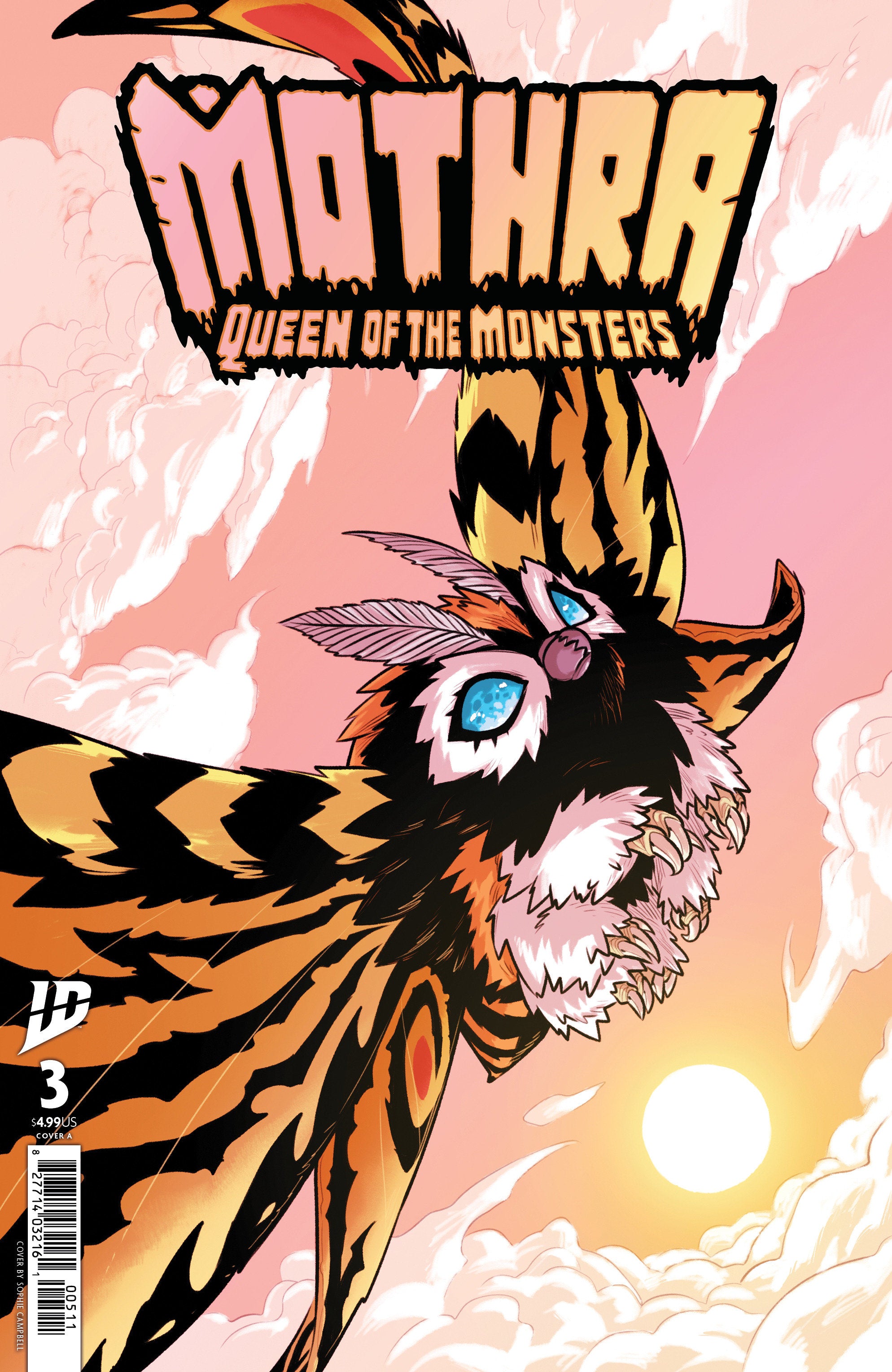 Mothra Queen Of Monsters #3 Cover A Campbell | Dragon's Lair Comics and Fantasy Houston TX
