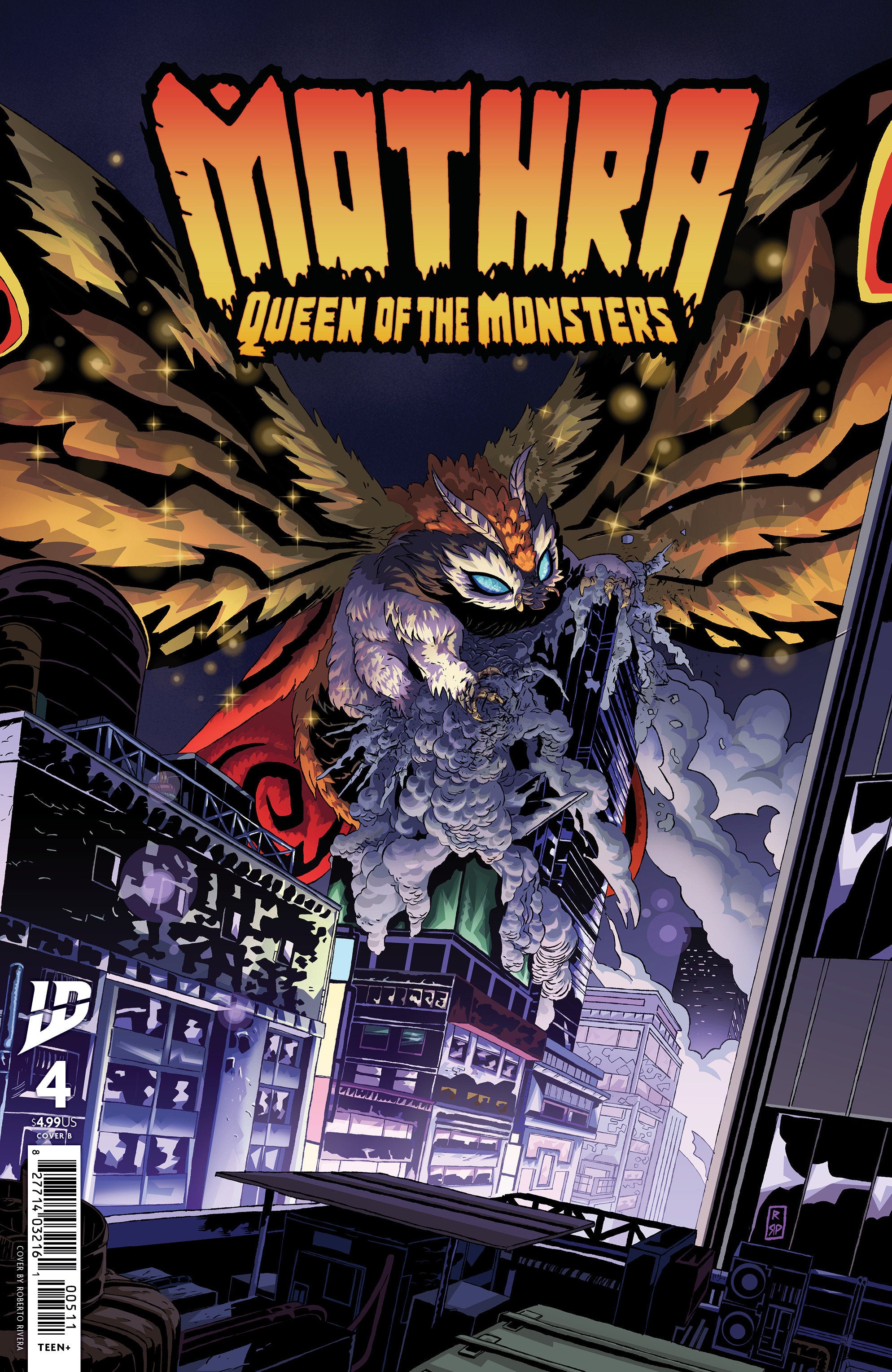 Mothra: Queen Of The Monsters #4 Variant B (Rivera) | Dragon's Lair Comics and Fantasy Houston TX