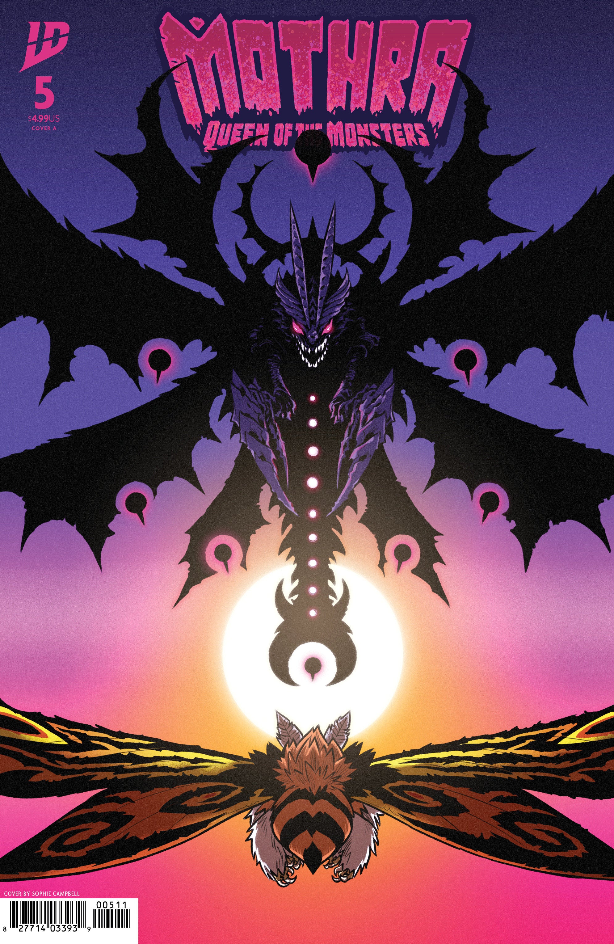 Mothra: Queen Of The Monsters #5 Cover A (Campbell) | Dragon's Lair Comics and Fantasy Houston TX