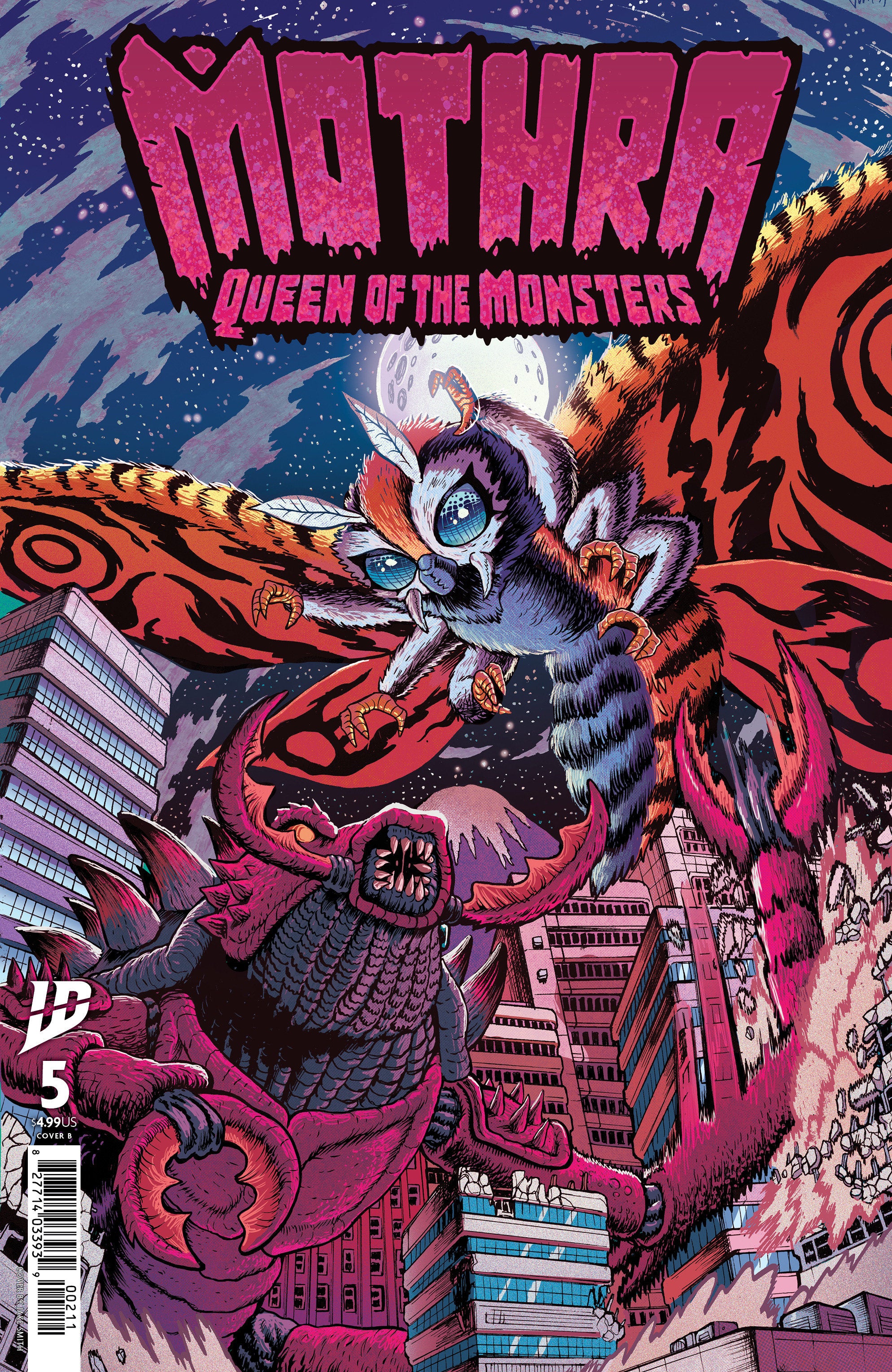 Mothra: Queen Of The Monsters #5 Variant B (Smith) | Dragon's Lair Comics and Fantasy Houston TX