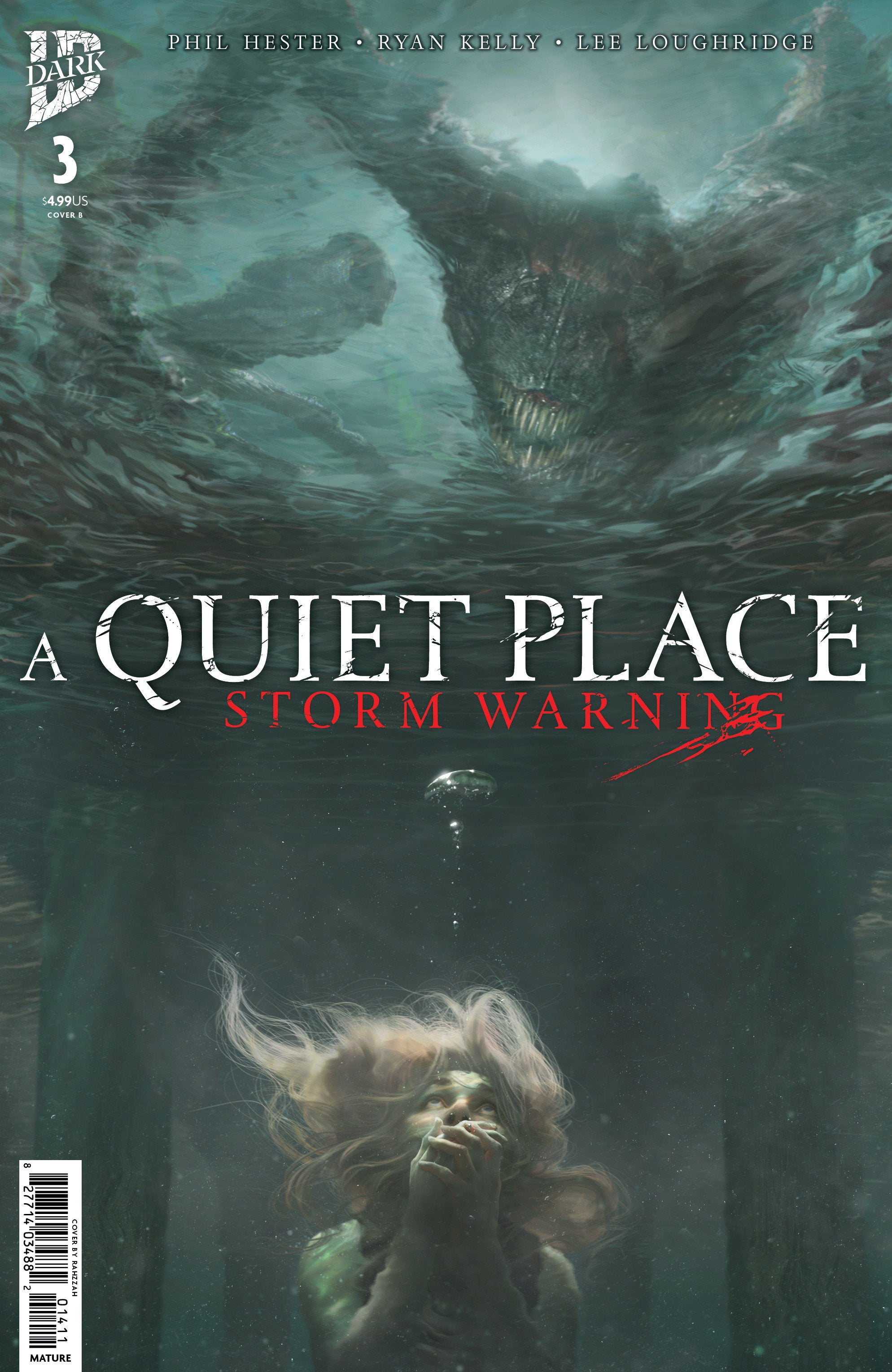 A Quiet Place: Storm Warning #3 Variant B ( Rahzzah) | Odin's Place