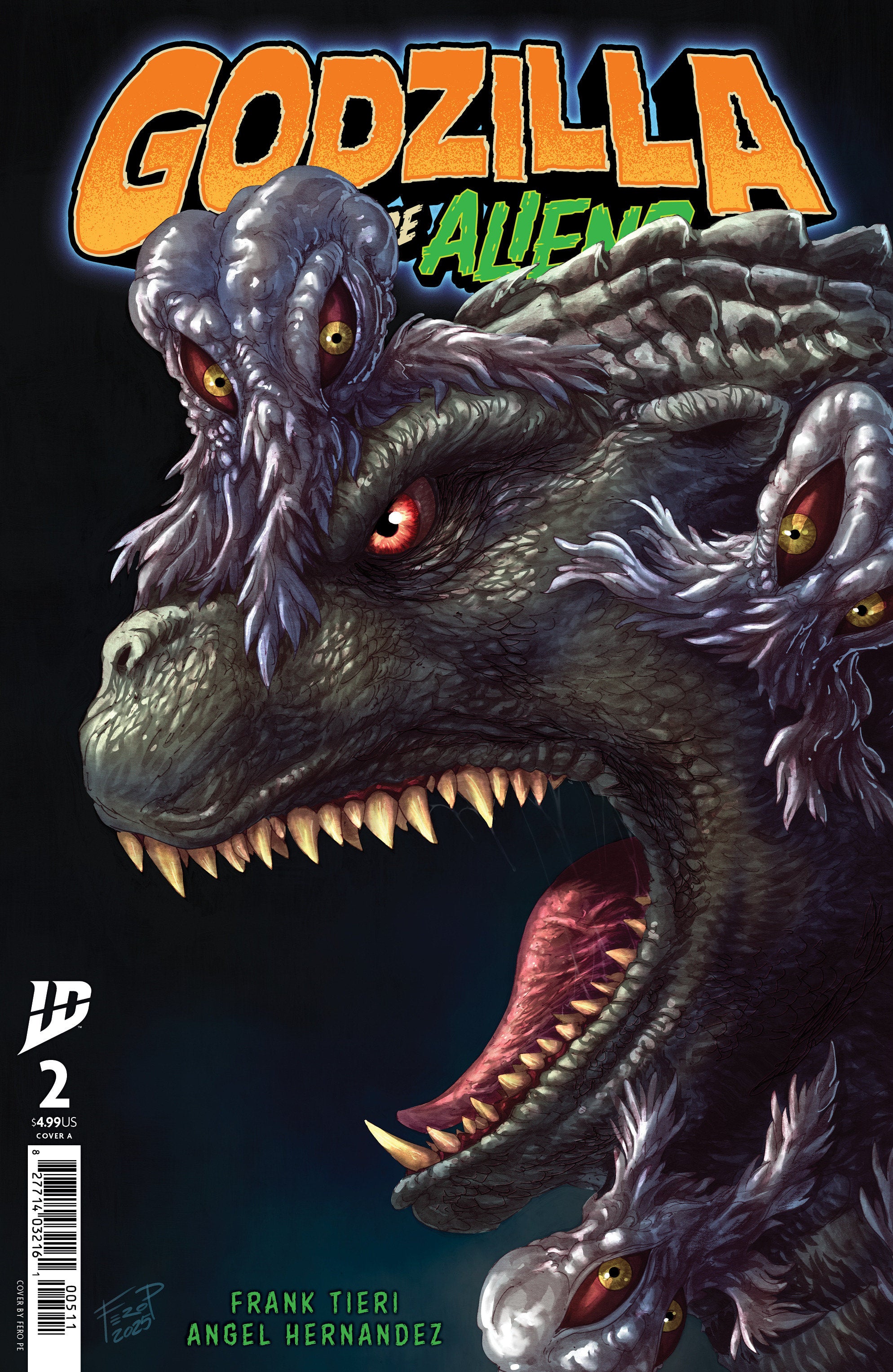 Godzilla: Here There Be Aliens #2 Cover A (Pe) | Dragon's Lair Comics and Fantasy Houston TX