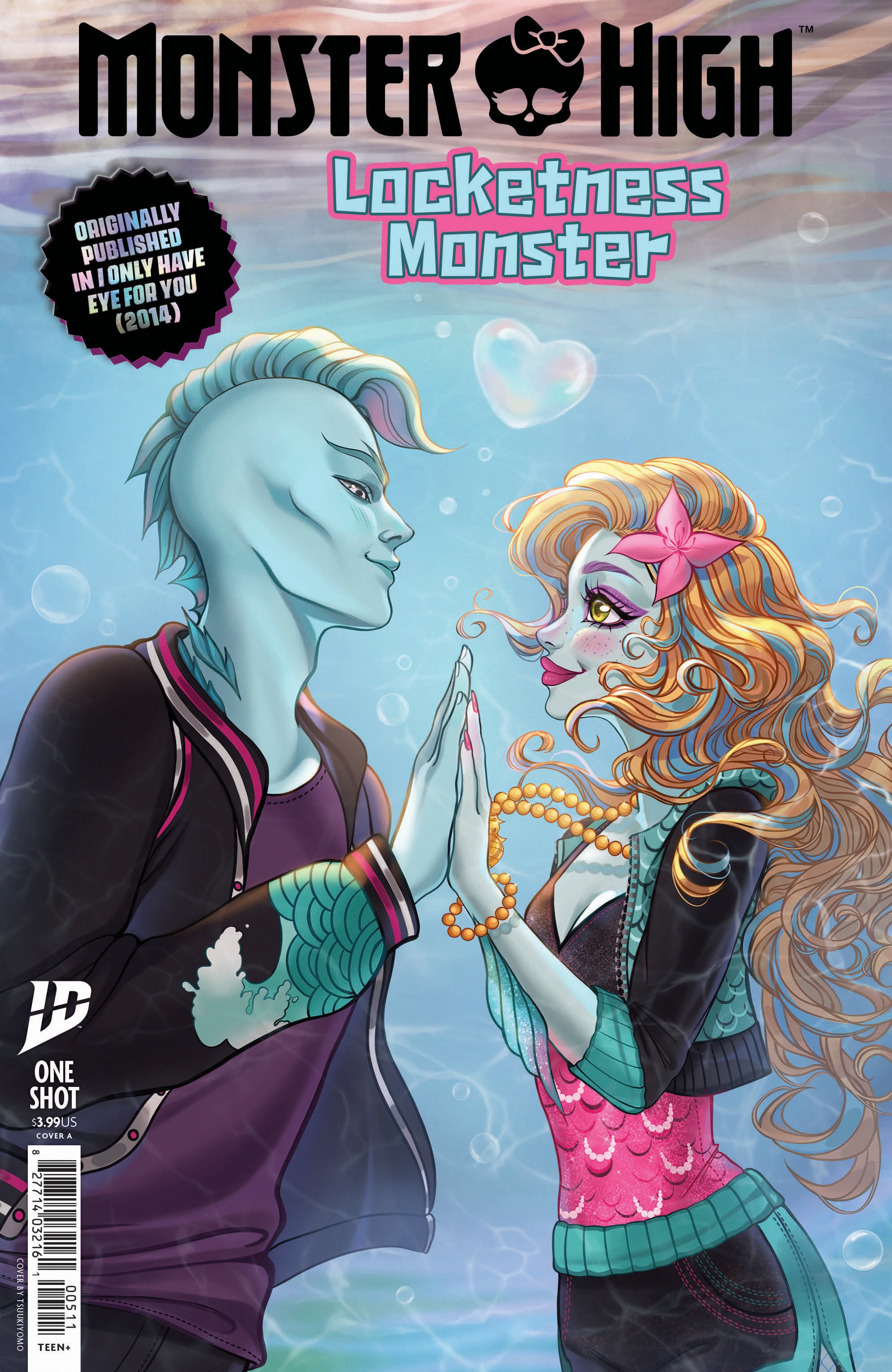 Monster High: Locketness Monster Cover A (Tsuukiyomo) | Dragon's Lair Comics and Fantasy Houston TX