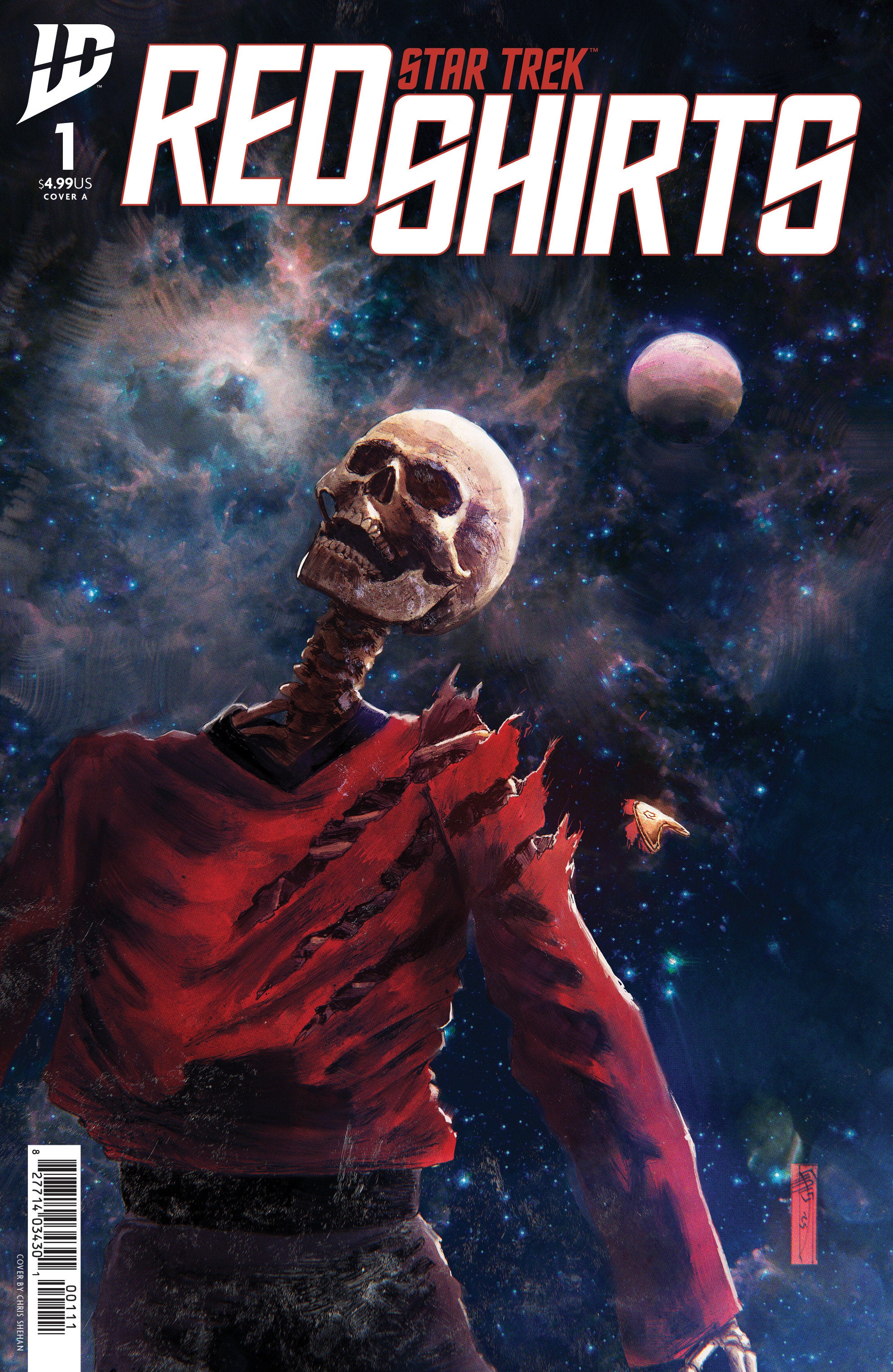 Star Trek: Red Shirts #1 Cover A (Shehan) | Dragon's Lair Comics and Fantasy Houston TX