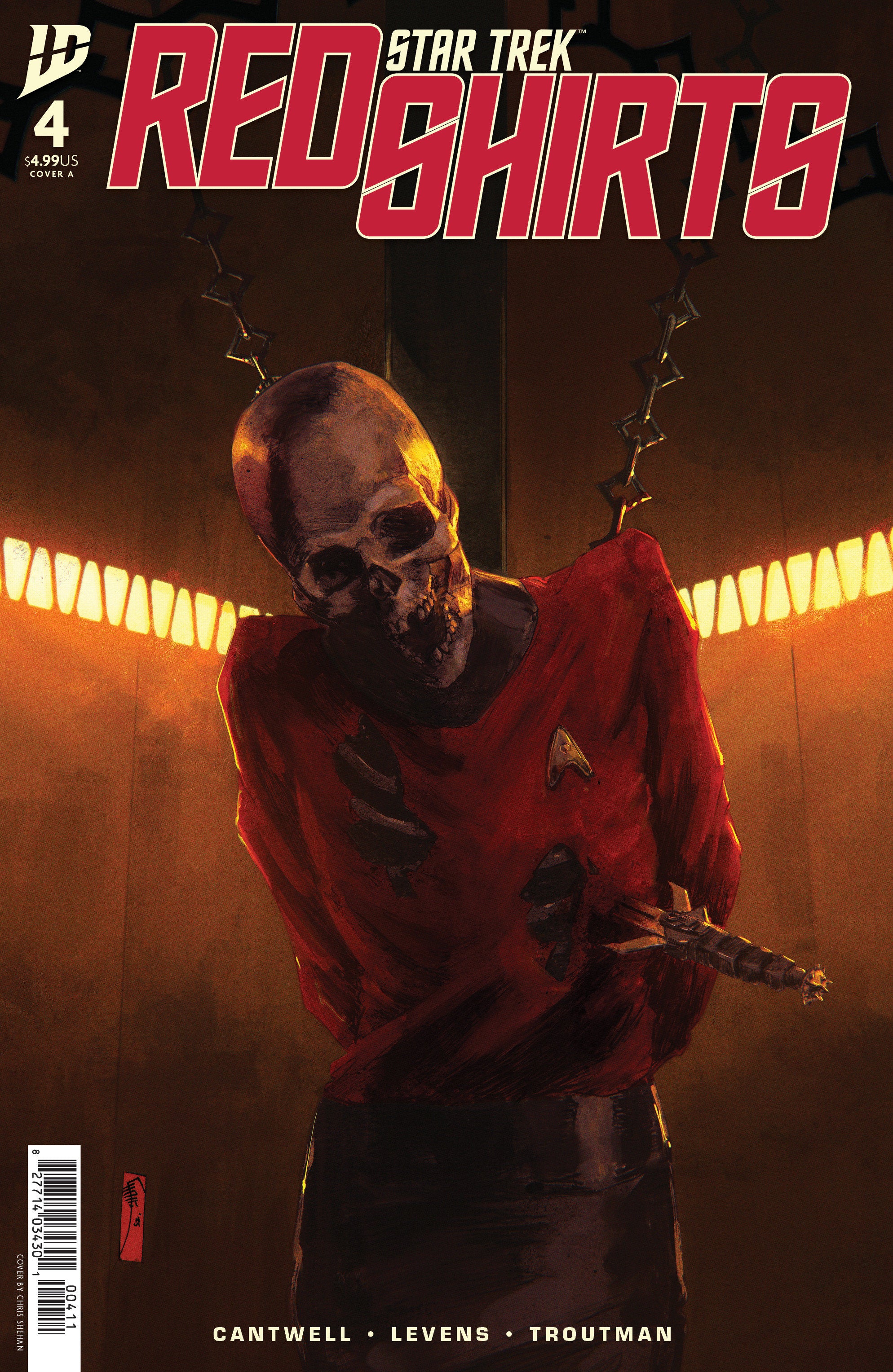 Star Trek: Red Shirts #4 Cover A (Shehan) | Dragon's Lair Comics and Fantasy Houston TX