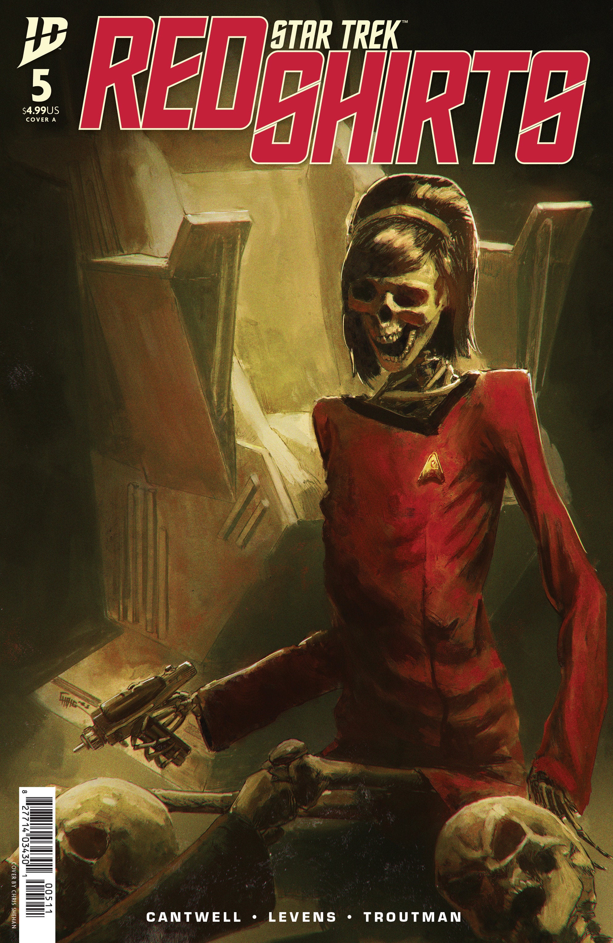 Star Trek: Red Shirts #5 Cover A (Shehan) | Dragon's Lair Comics and Fantasy Houston TX