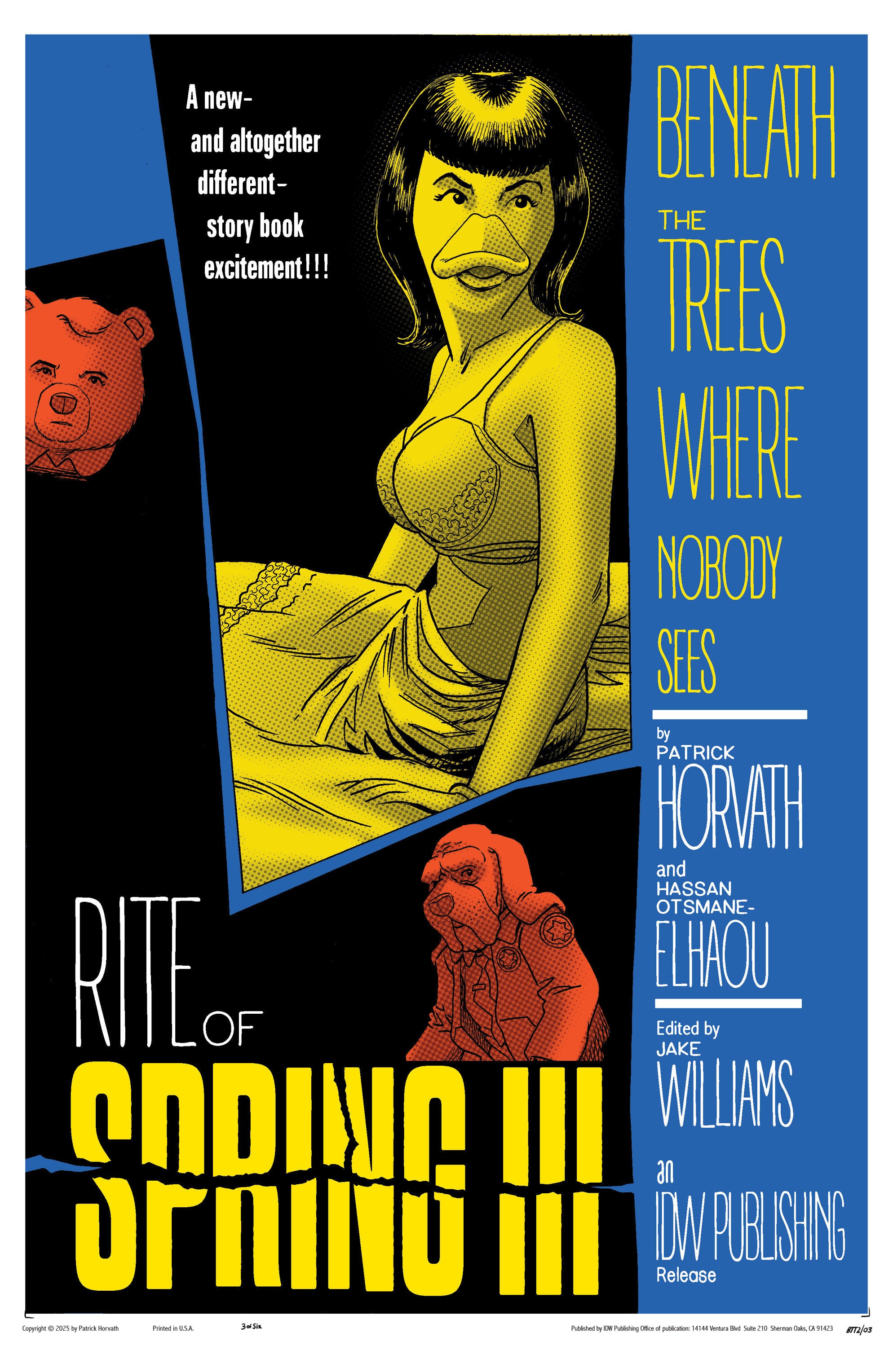 Beneath The Trees Where Nobody Sees: Rite Of Spring #3 Variant B (Fleecs Movie Homage Cover) | Dragon's Lair Comics and Fantasy Houston TX