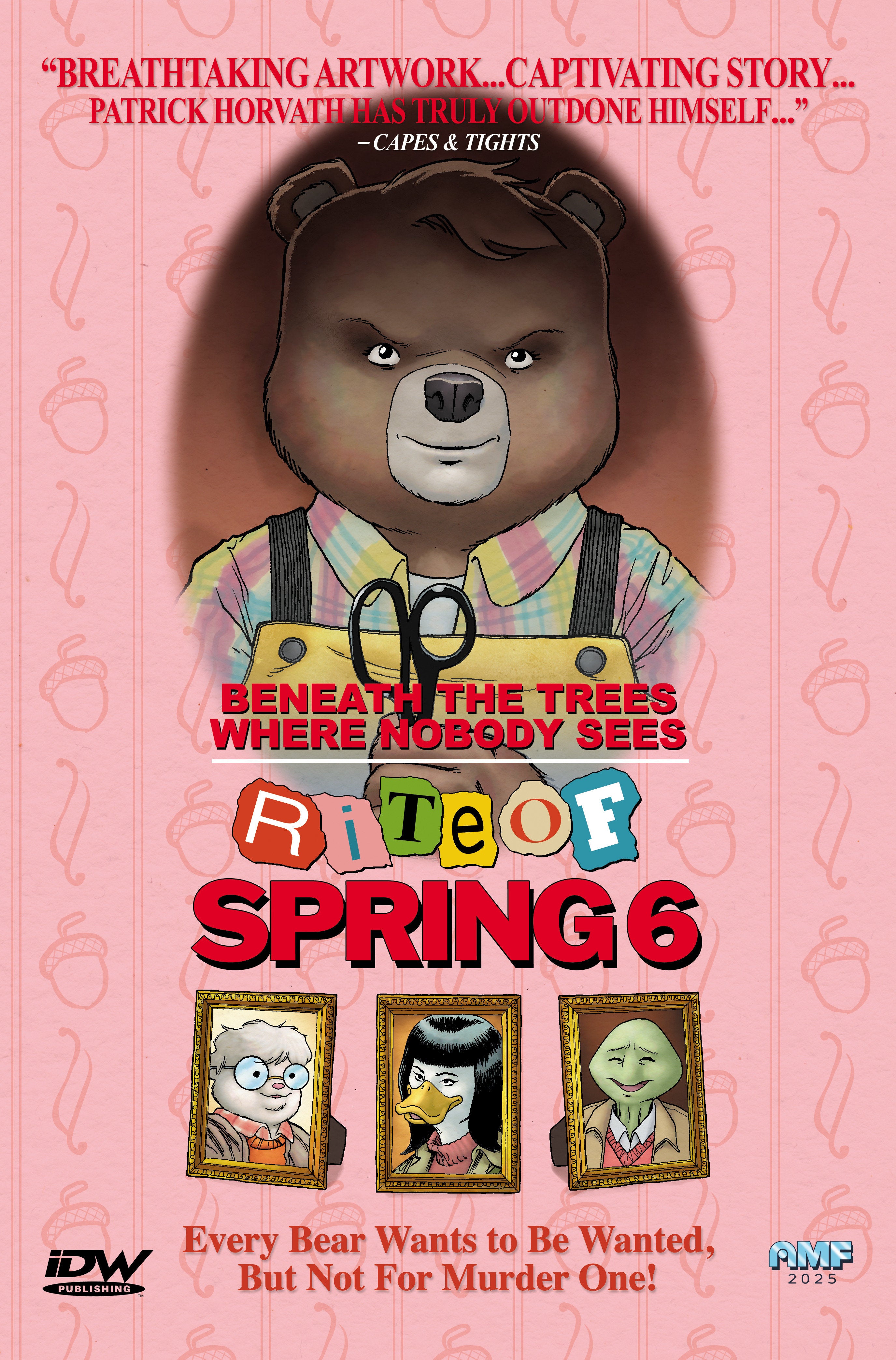 Beneath The Trees Where Nobody Sees: Rite Of Spring #6 Variant B (Fleecs Movie Homage Cover) | Odin's Place