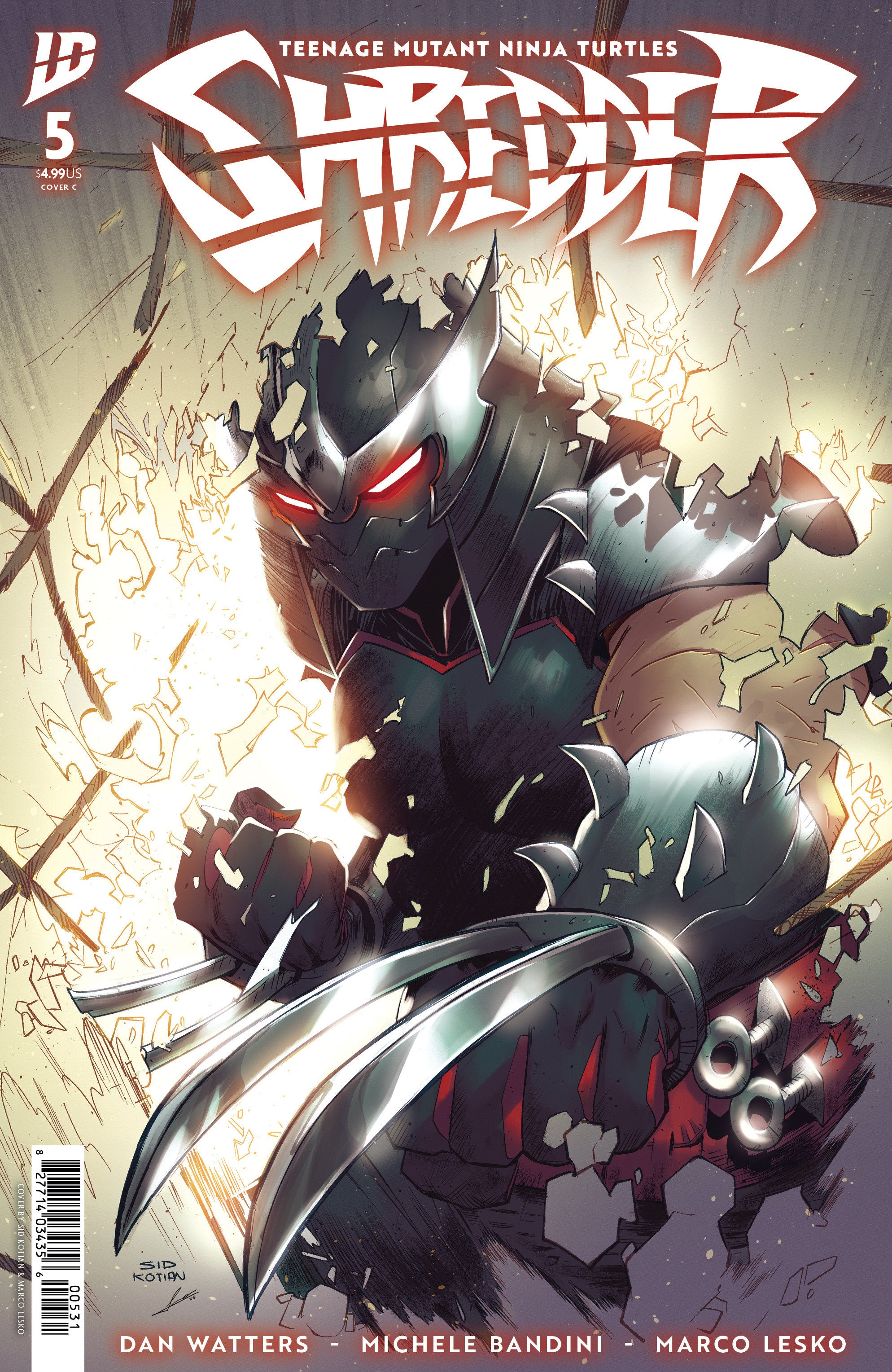 Teenage Mutant Ninja Turtles: Shredder #5 Variant C (Kotian) | Odin's Place