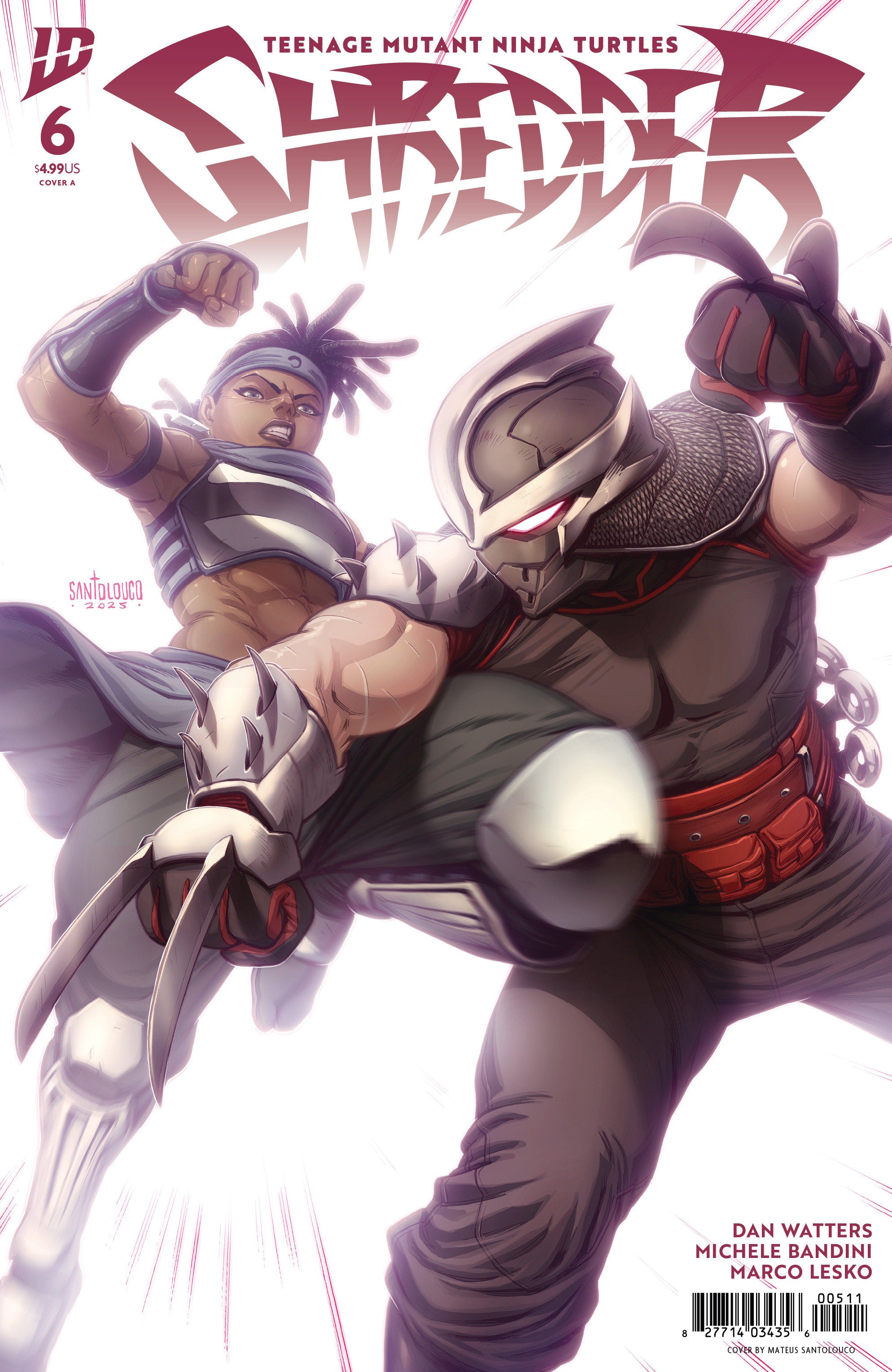 Teenage Mutant Ninja Turtles: Shredder #6 Cover A (Santolouco) | Odin's Place