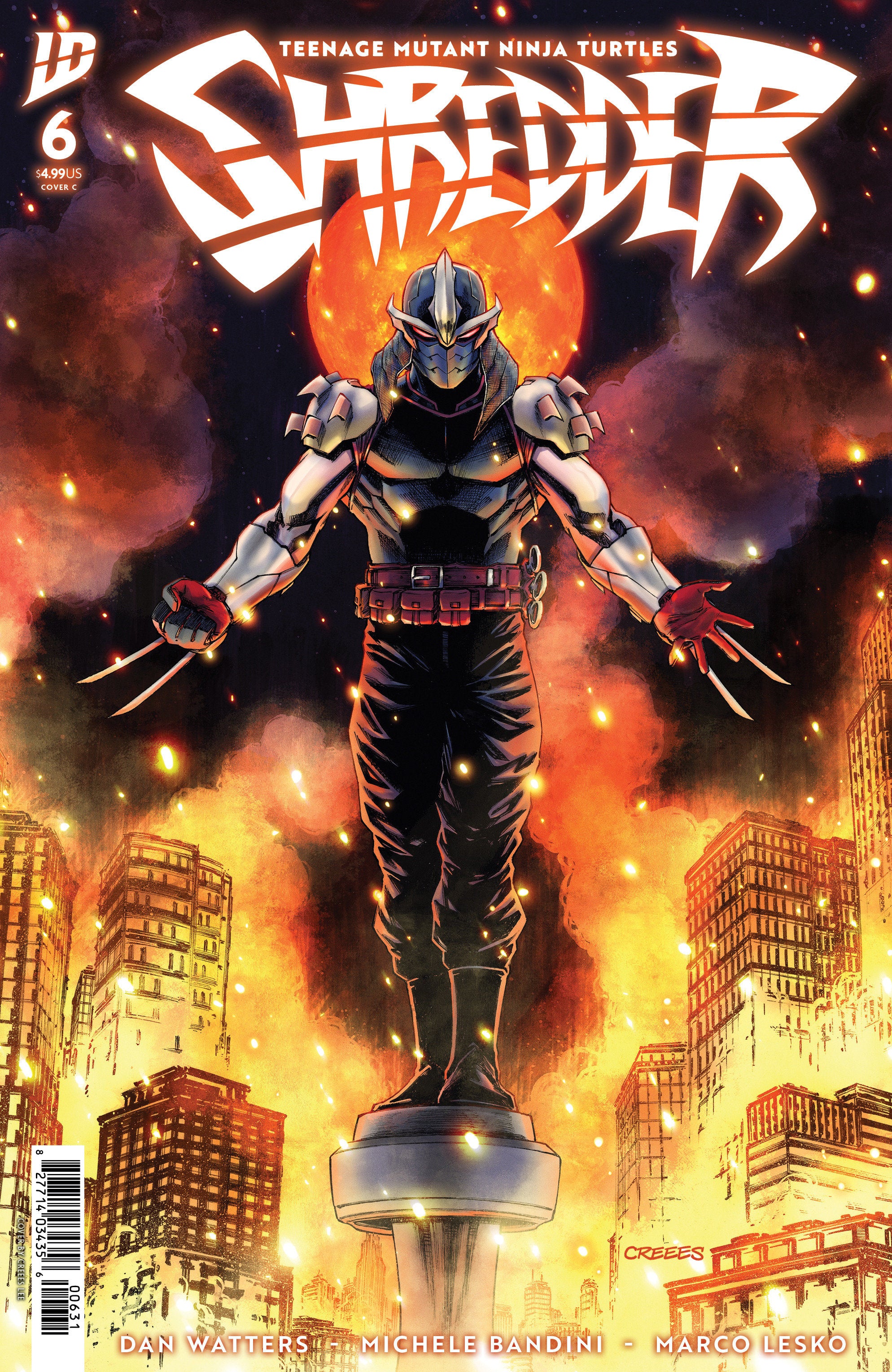 Teenage Mutant Ninja Turtles: Shredder #6 Variant C (Creees Lee) | Odin's Place