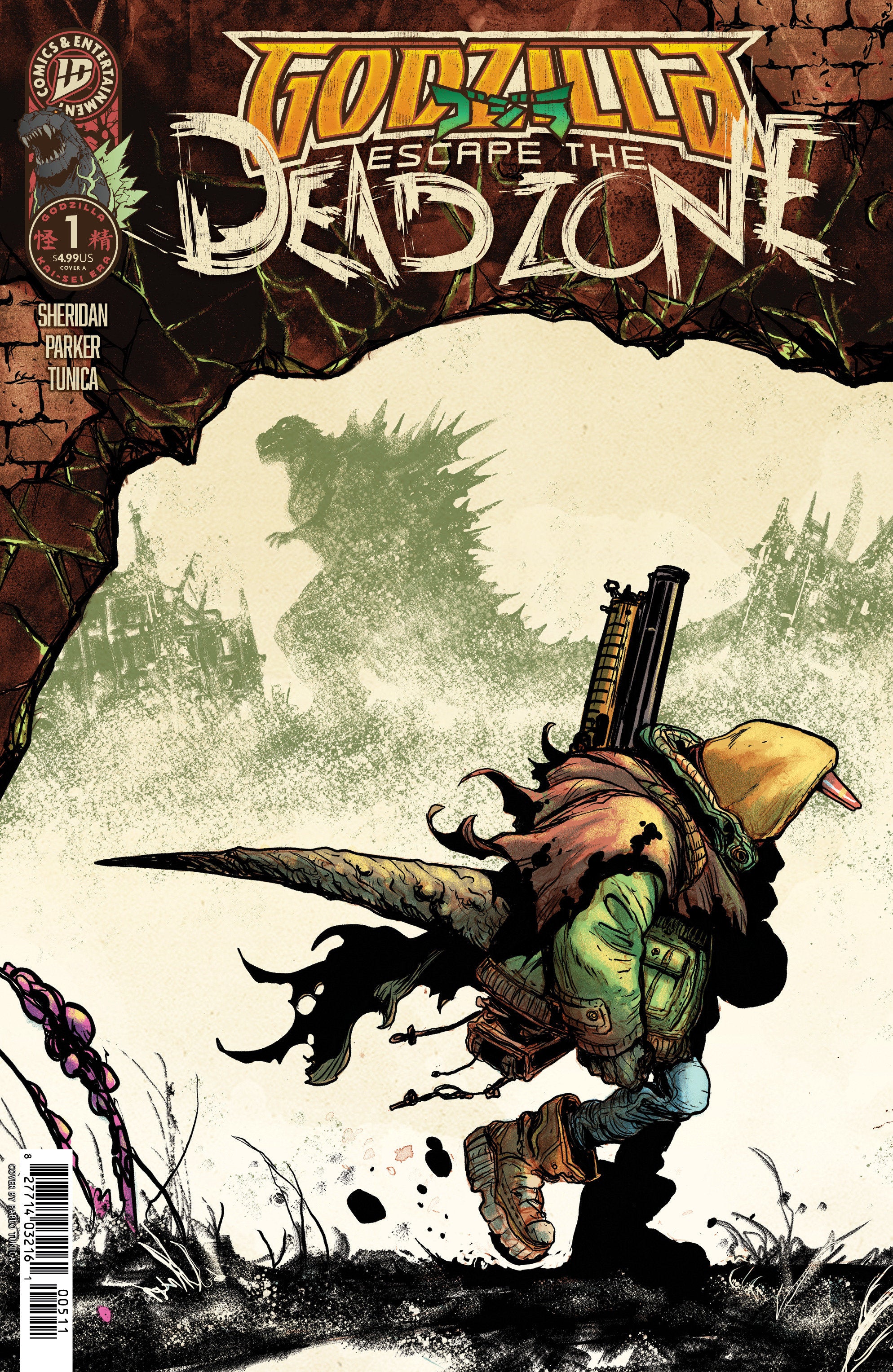 Godzilla: Escape The Deadzone [Kai-Sei Era] #1 Cover A (Tunica) | Dragon's Lair Comics and Fantasy Houston TX
