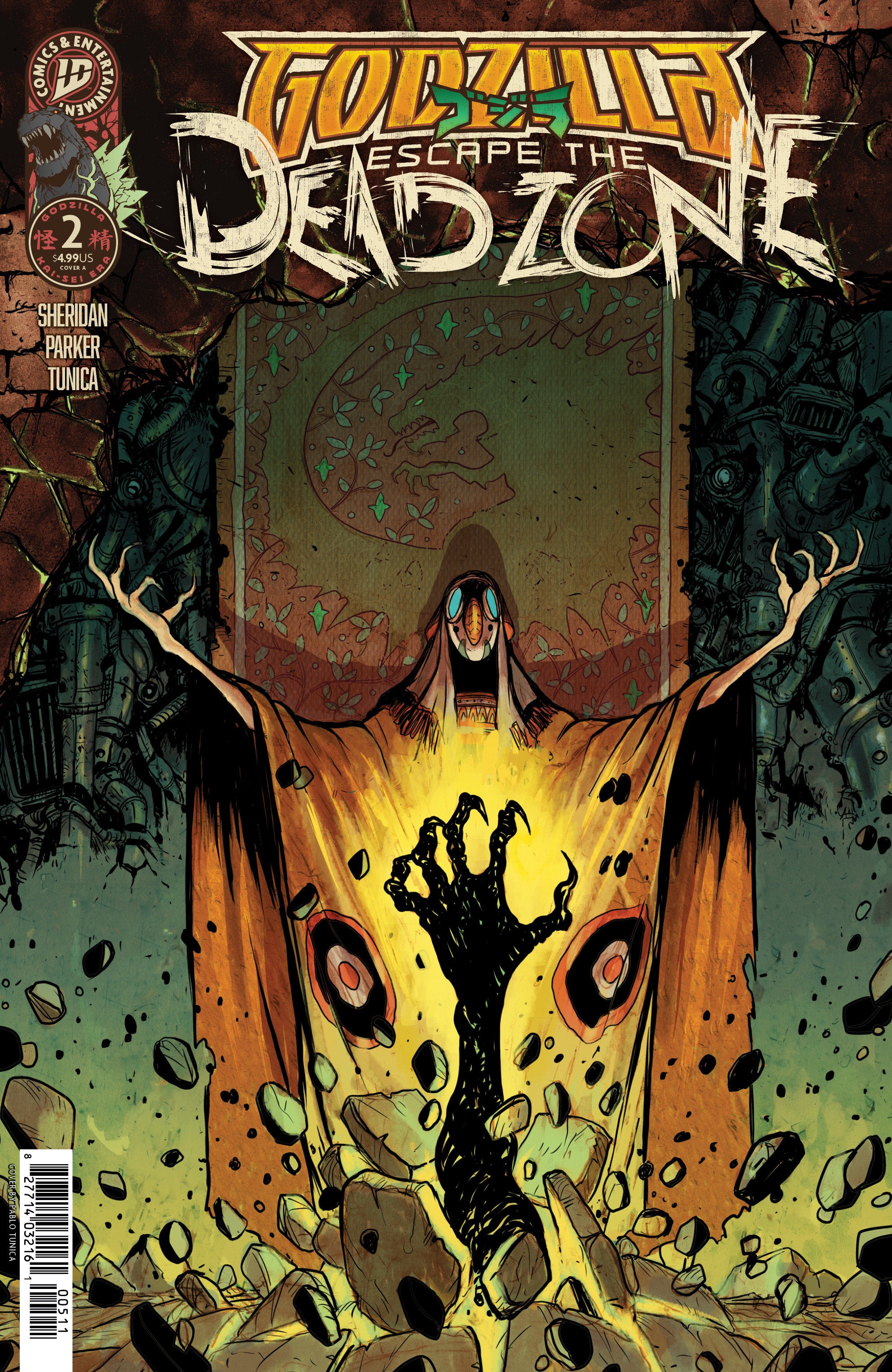 Godzilla: Escape The Deadzone [Kai Sei Era] #2 Cover A (Tunica) | Dragon's Lair Comics and Fantasy Houston TX