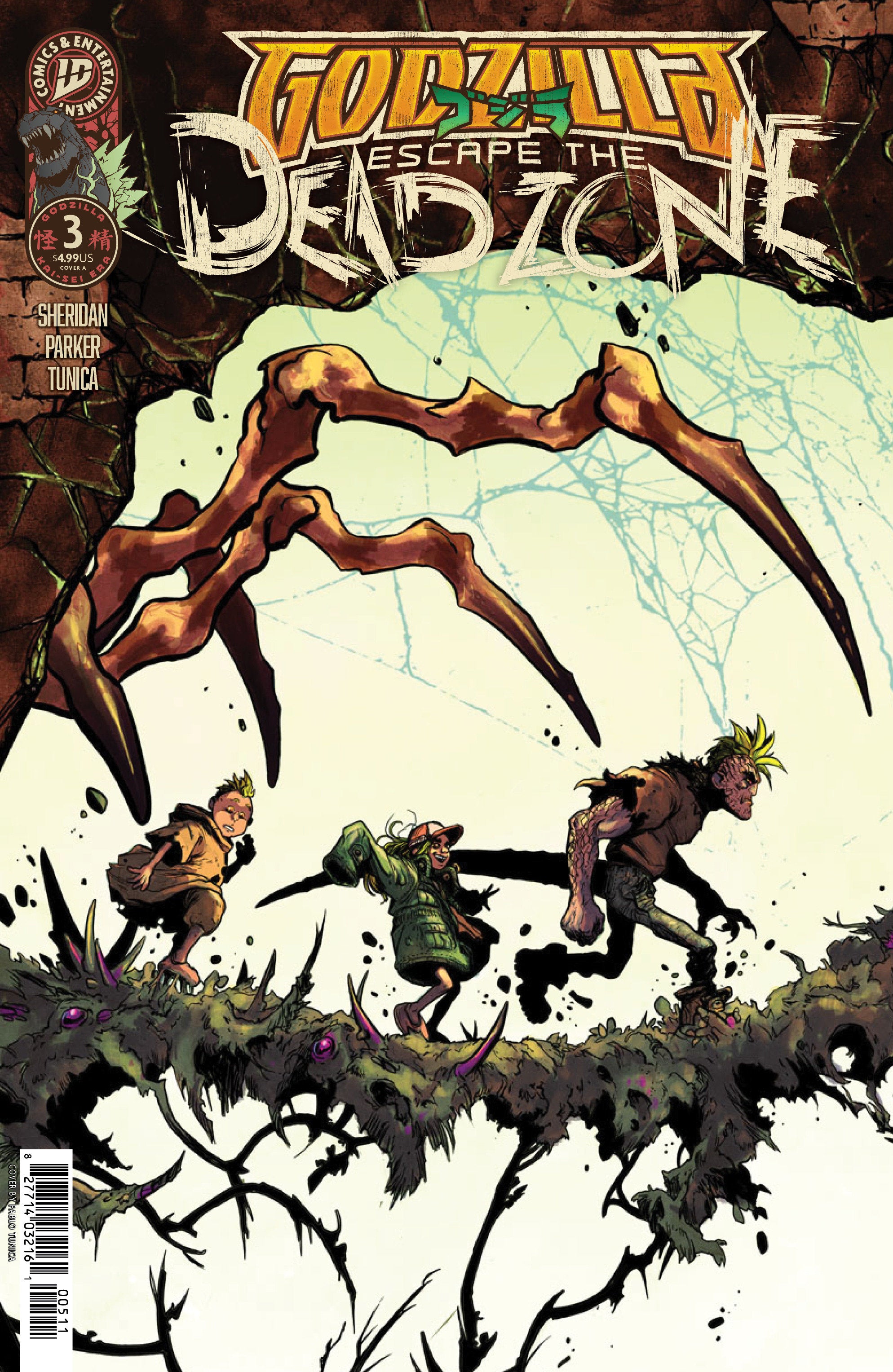 Godzilla: Escape The Deadzone [Kai Sei Era] #3 Cover A (Tunica) | Dragon's Lair Comics and Fantasy Houston TX