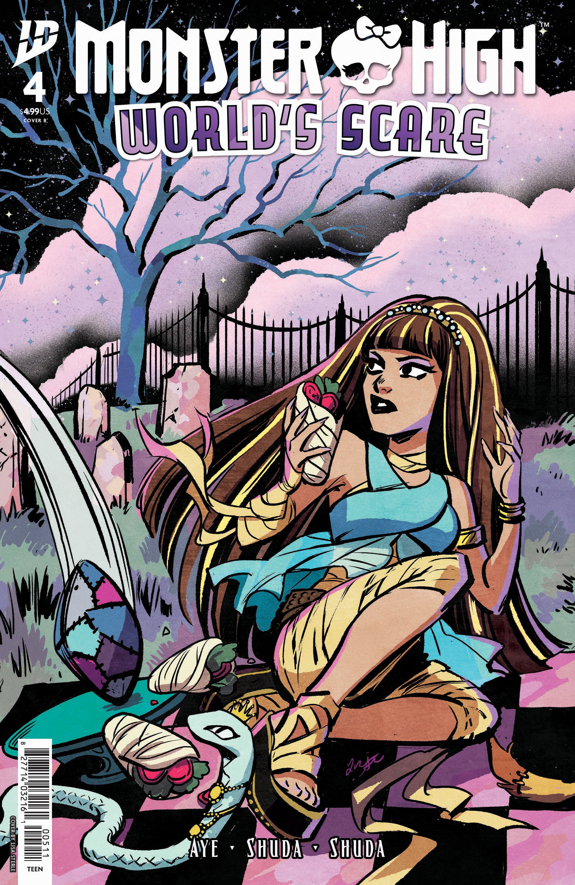 Monster High: World's Scare #4 Variant B (Sterle) | Dragon's Lair Comics and Fantasy Houston TX