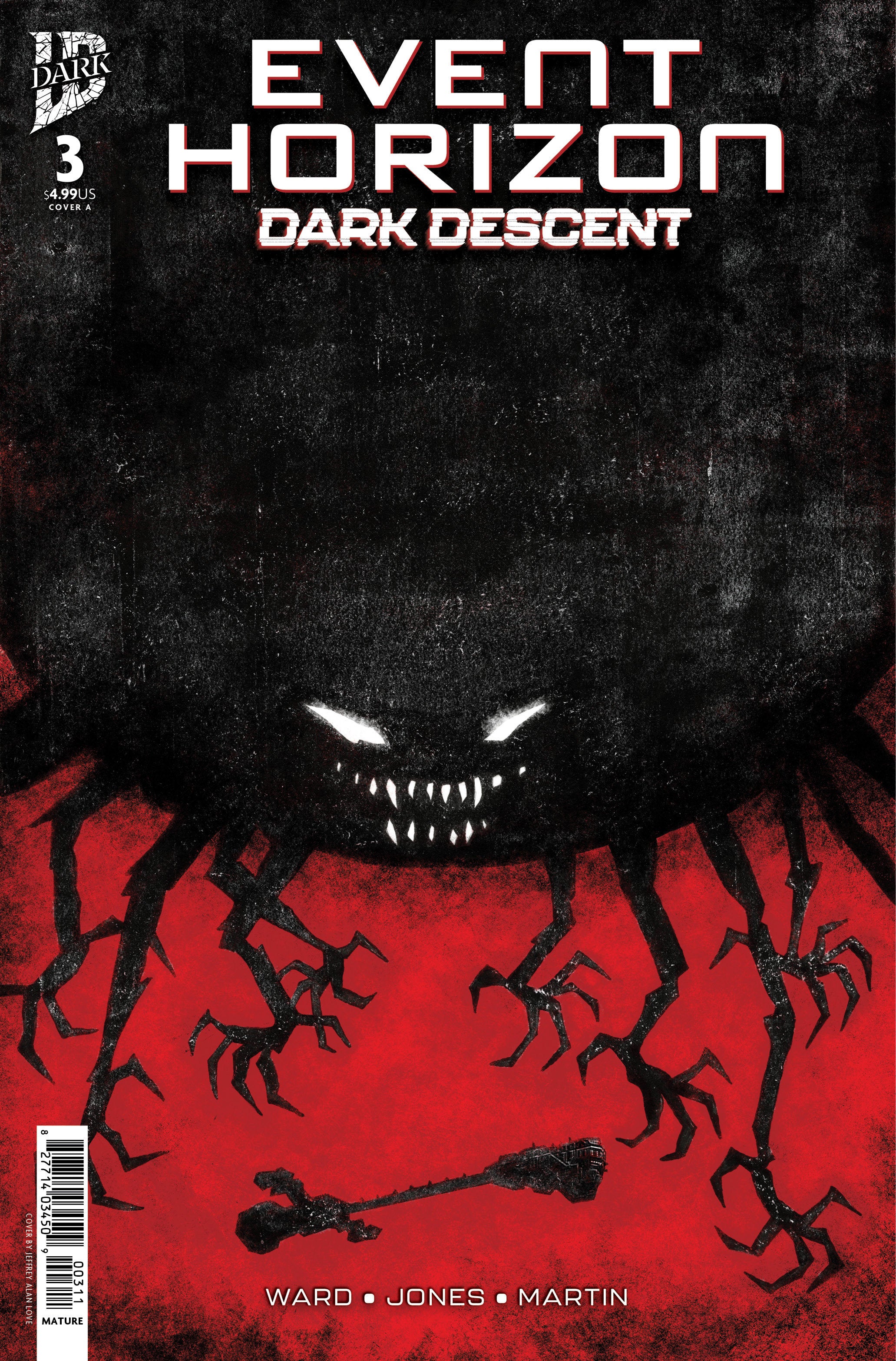 Event Horizon: Dark Descent #3 Cover A (Love) | Dragon's Lair Comics and Fantasy Houston TX