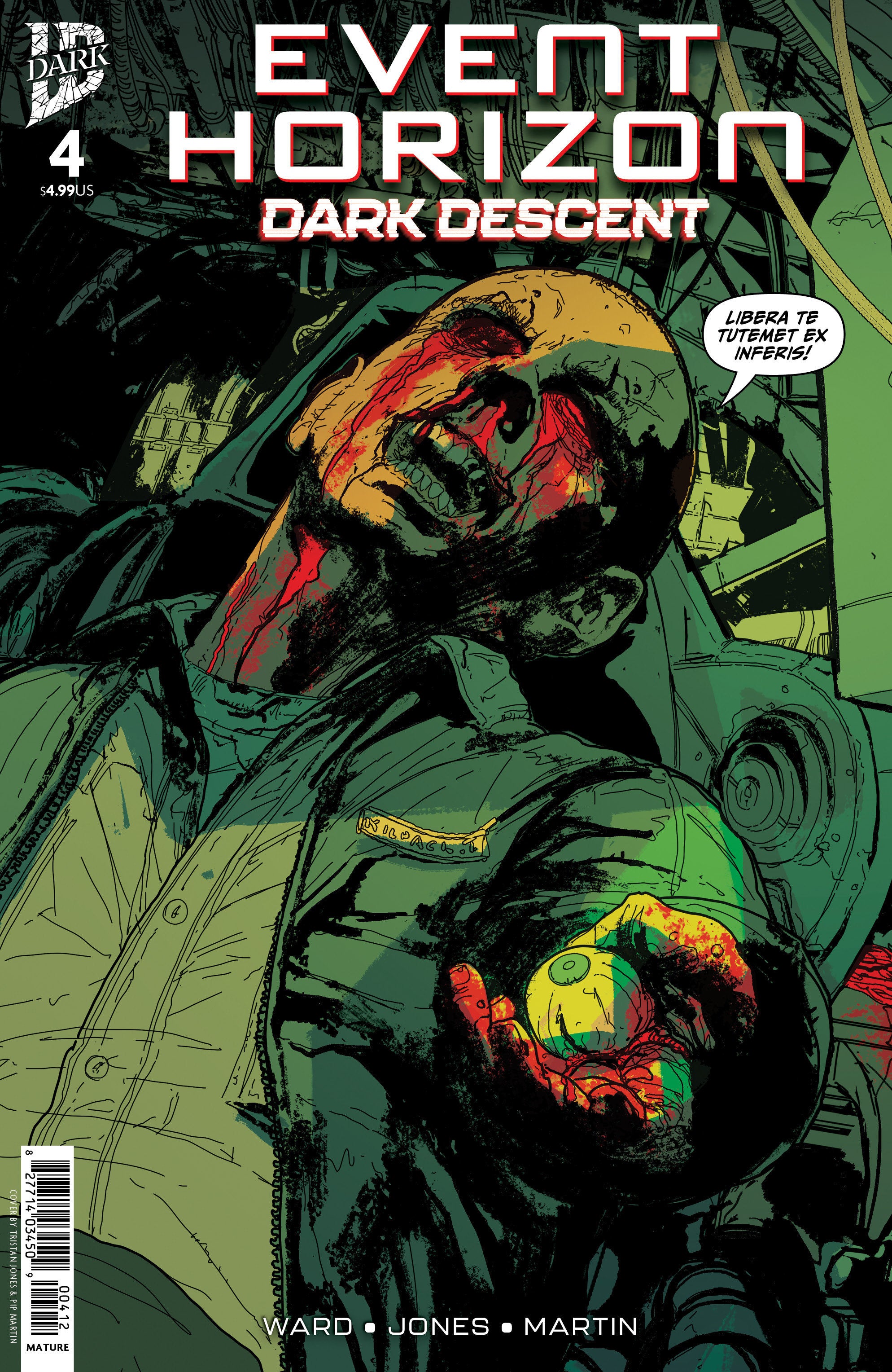 Event Horizon: Dark Descent #4 Cover A (Jones) (2ND & Final Printing) | Dragon's Lair Comics and Fantasy Houston TX