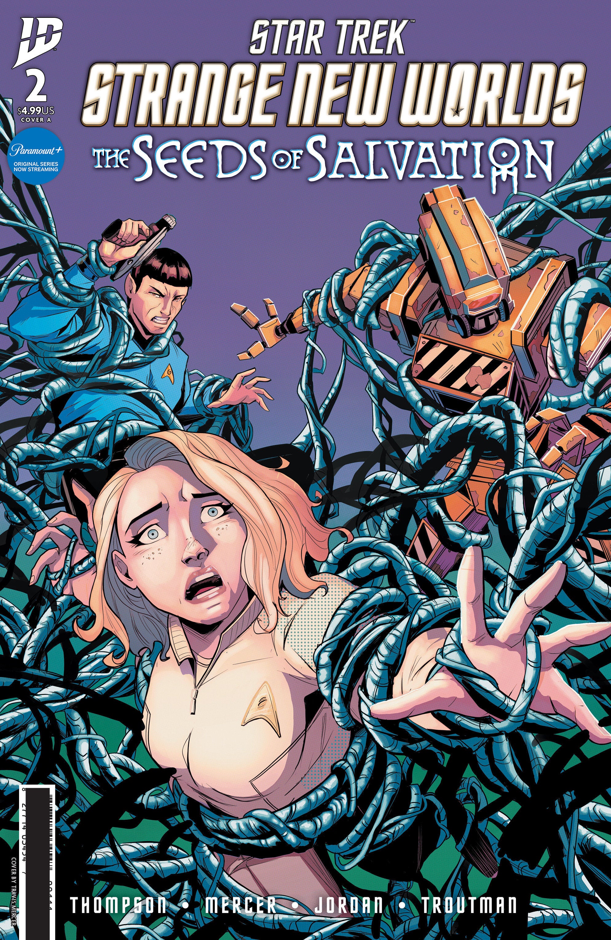 Star Trek: Strange New Worlds  The Seeds Of Salvation #2 Cover A (Mercer) | Dragon's Lair Comics and Fantasy Houston TX