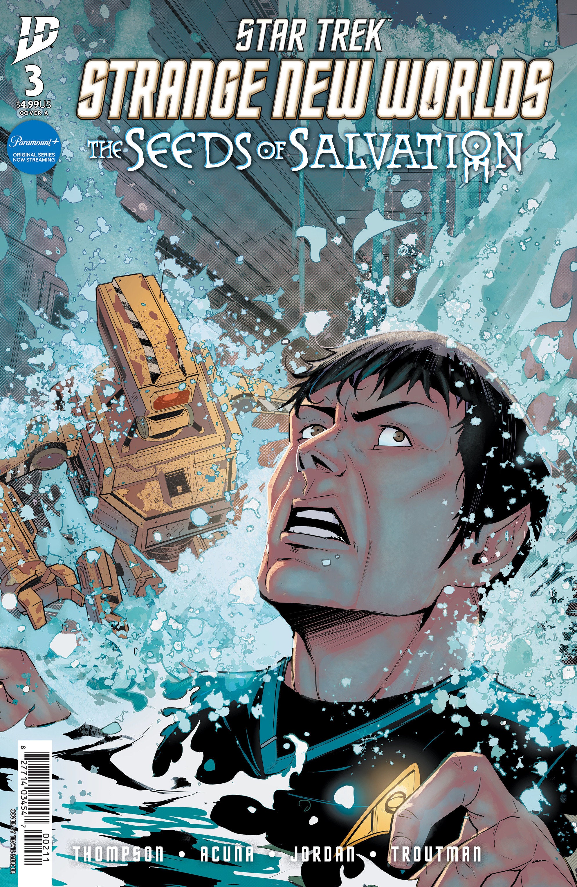 Star Trek: Strange New Worlds  The Seeds Of Salvation #3 Cover A (Mercer) | Dragon's Lair Comics and Fantasy Houston TX