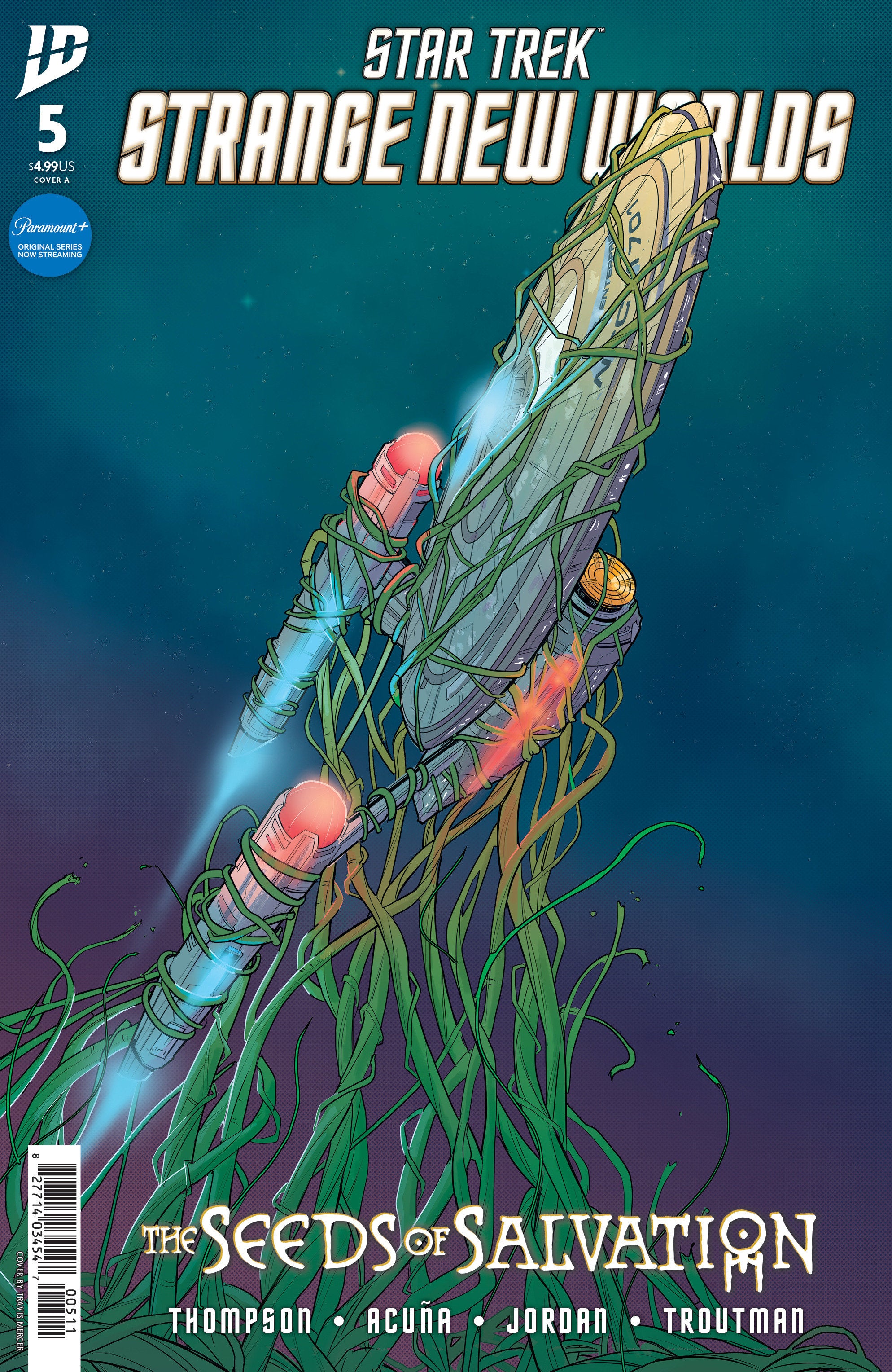 Star Trek: Strange New Worlds  The Seeds Of Salvation #5 Cover A (Mercer) | Odin's Place