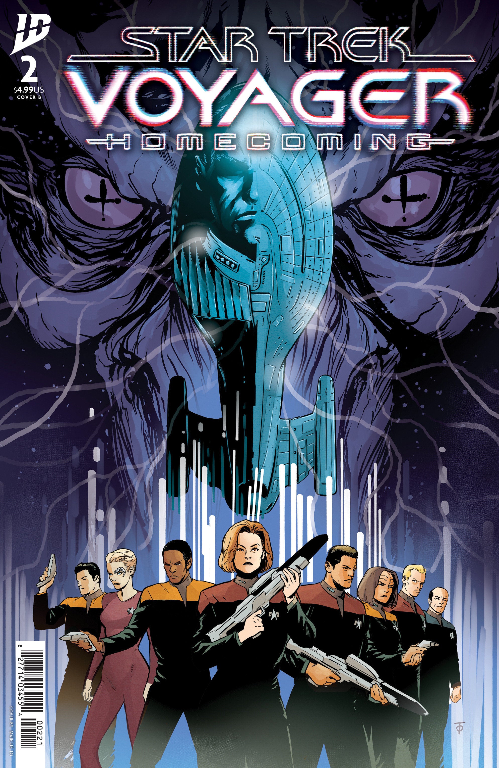 Star Trek: Voyager  Homecoming #2 Variant B (To) | Dragon's Lair Comics and Fantasy Houston TX