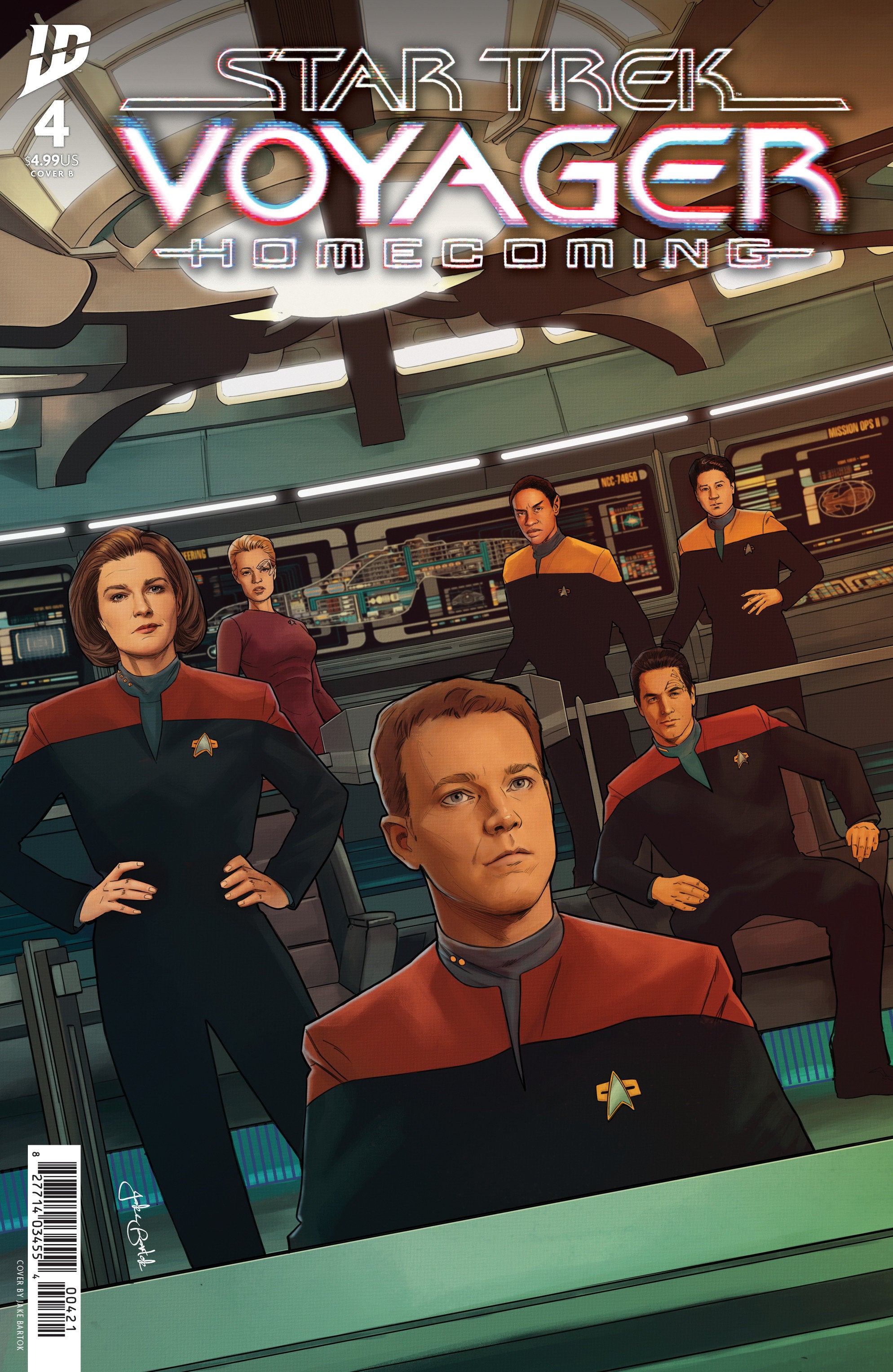 Star Trek: Voyager  Homecoming #4 Variant B (Bartok) | Odin's Place