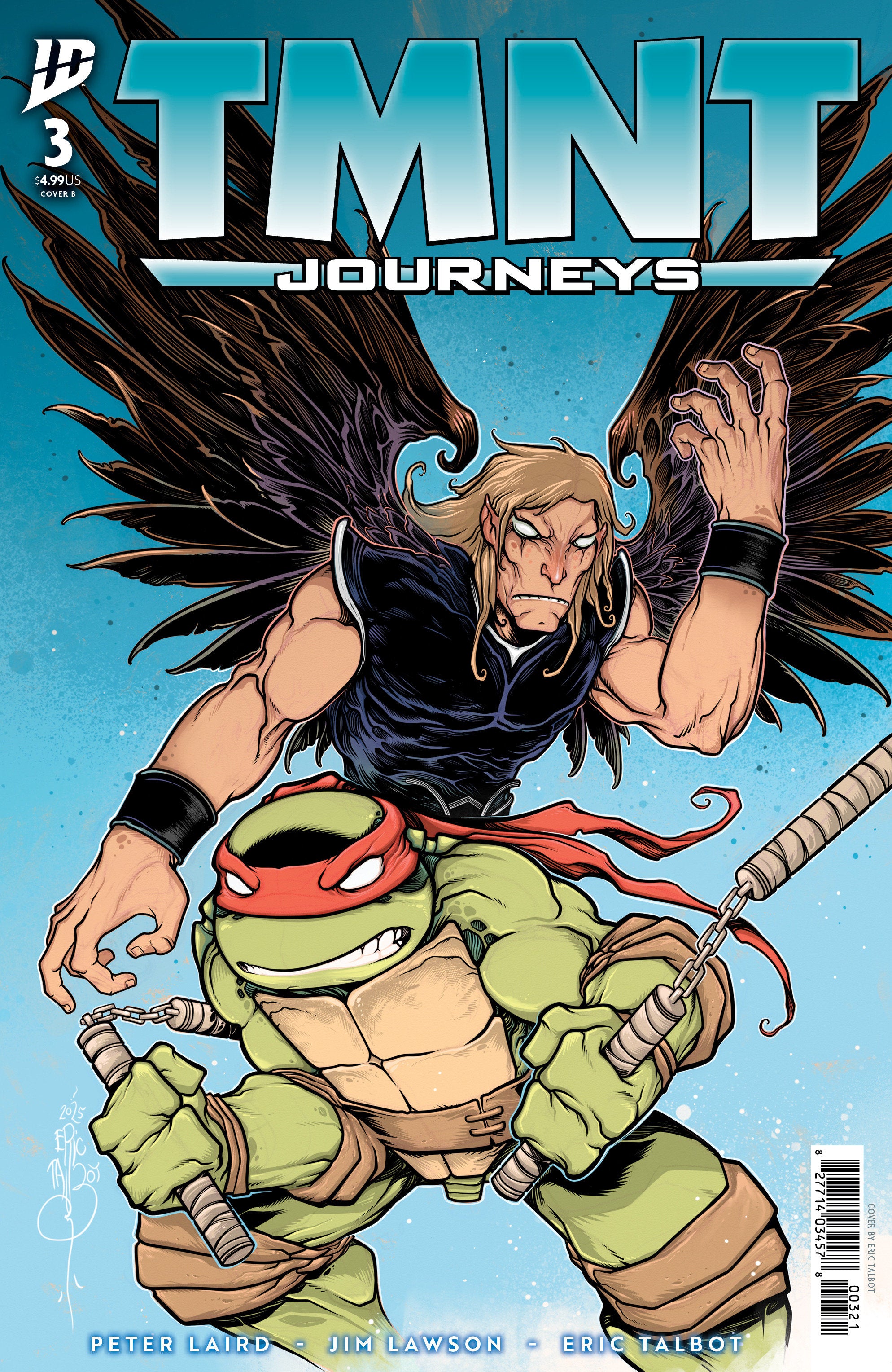 Teenage Mutant Ninja Turtles: Journeys #3 Variant B (Talbot) | Dragon's Lair Comics and Fantasy Houston TX