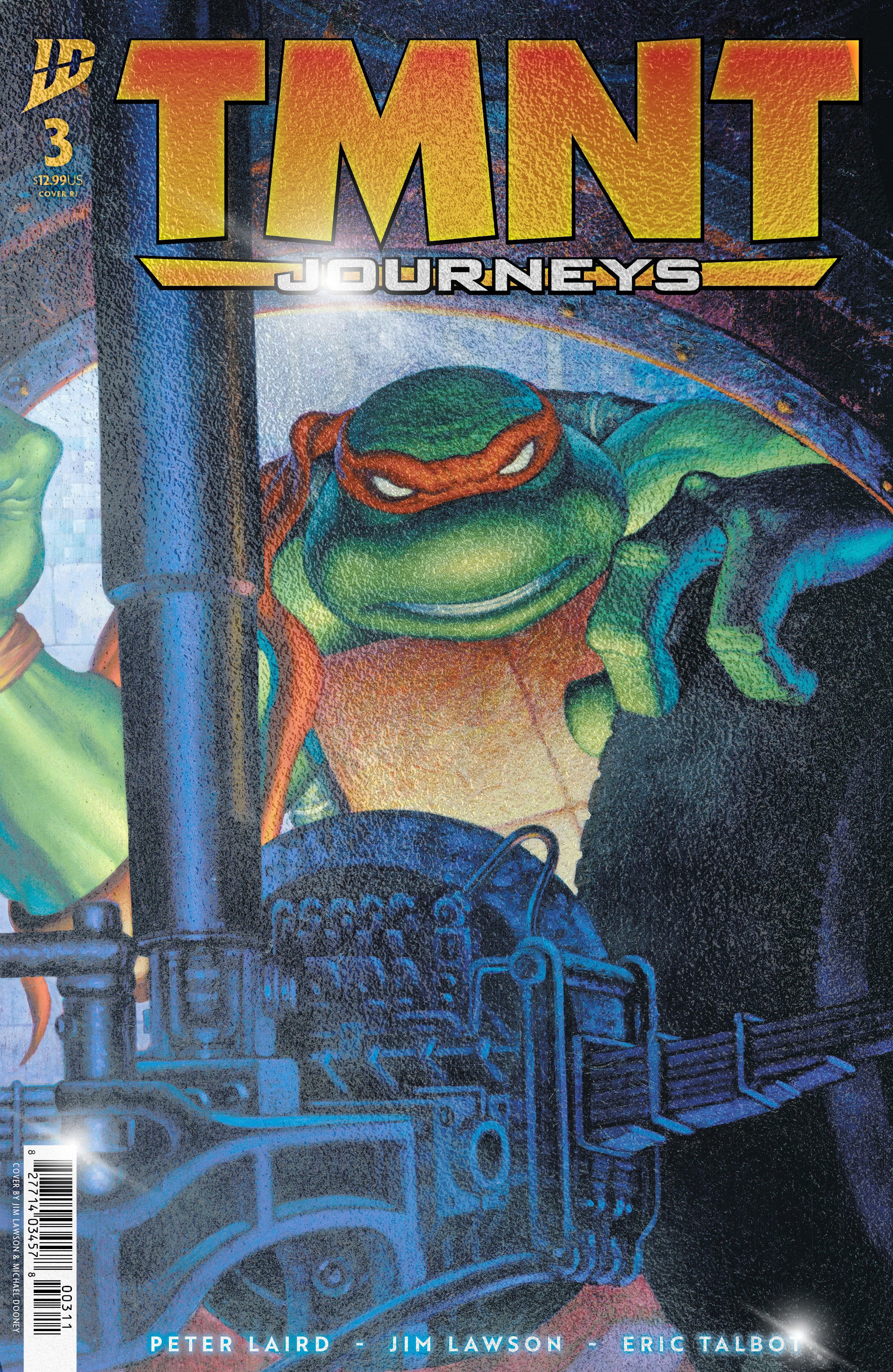 Teenage Mutant Ninja Turtles: Journeys #3 Variant Ri (10) Foil (Dooney & Lawson) | Dragon's Lair Comics and Fantasy Houston TX