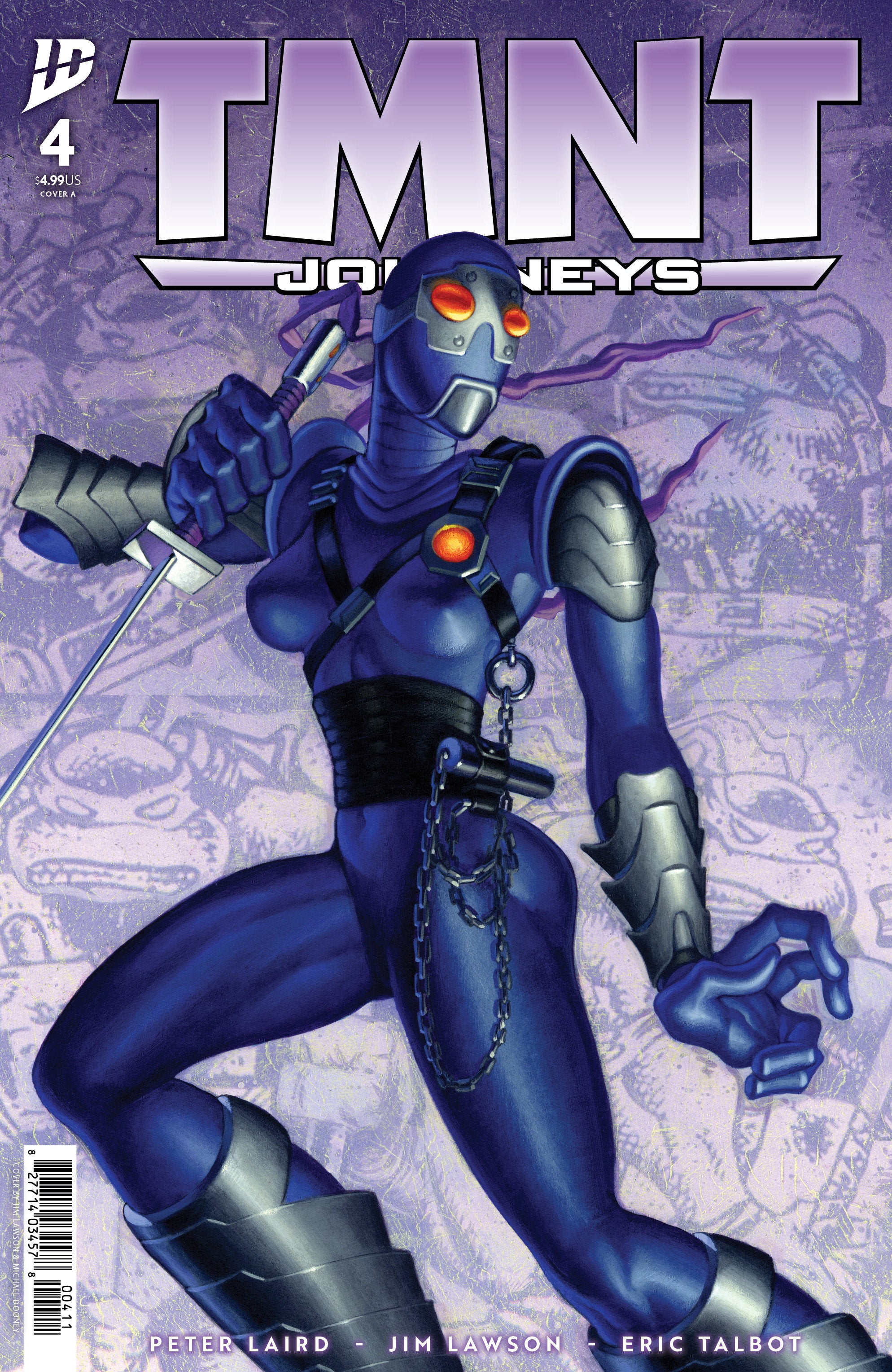 Teenage Mutant Ninja Turtles: Journeys #4 Cover A (Dooney & Lawson) | Dragon's Lair Comics and Fantasy Houston TX