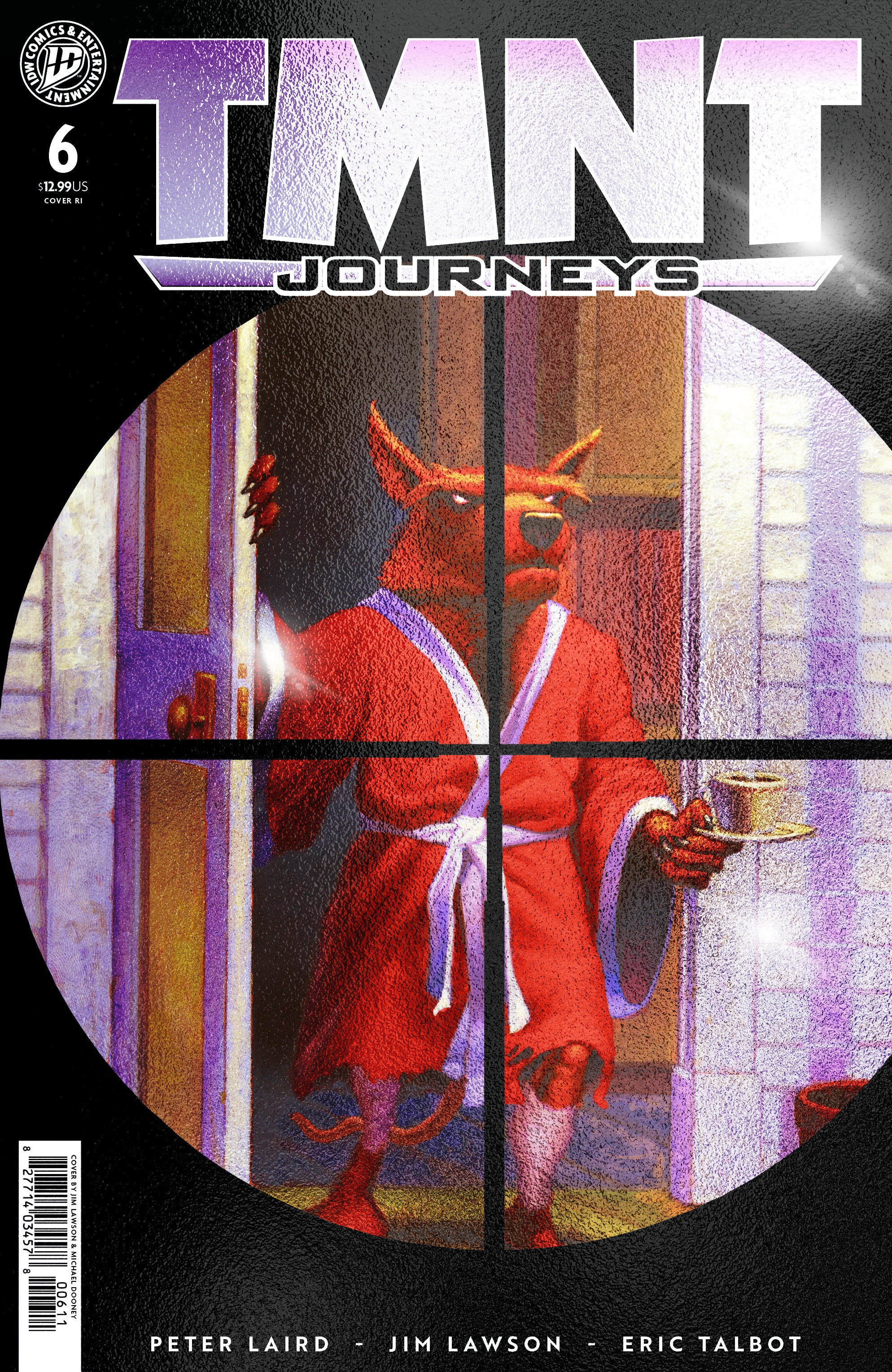 Teenage Mutant Ninja Turtles: Journeys #6 Variant Ri (10) Foil (Dooney & Lawson) | Odin's Place