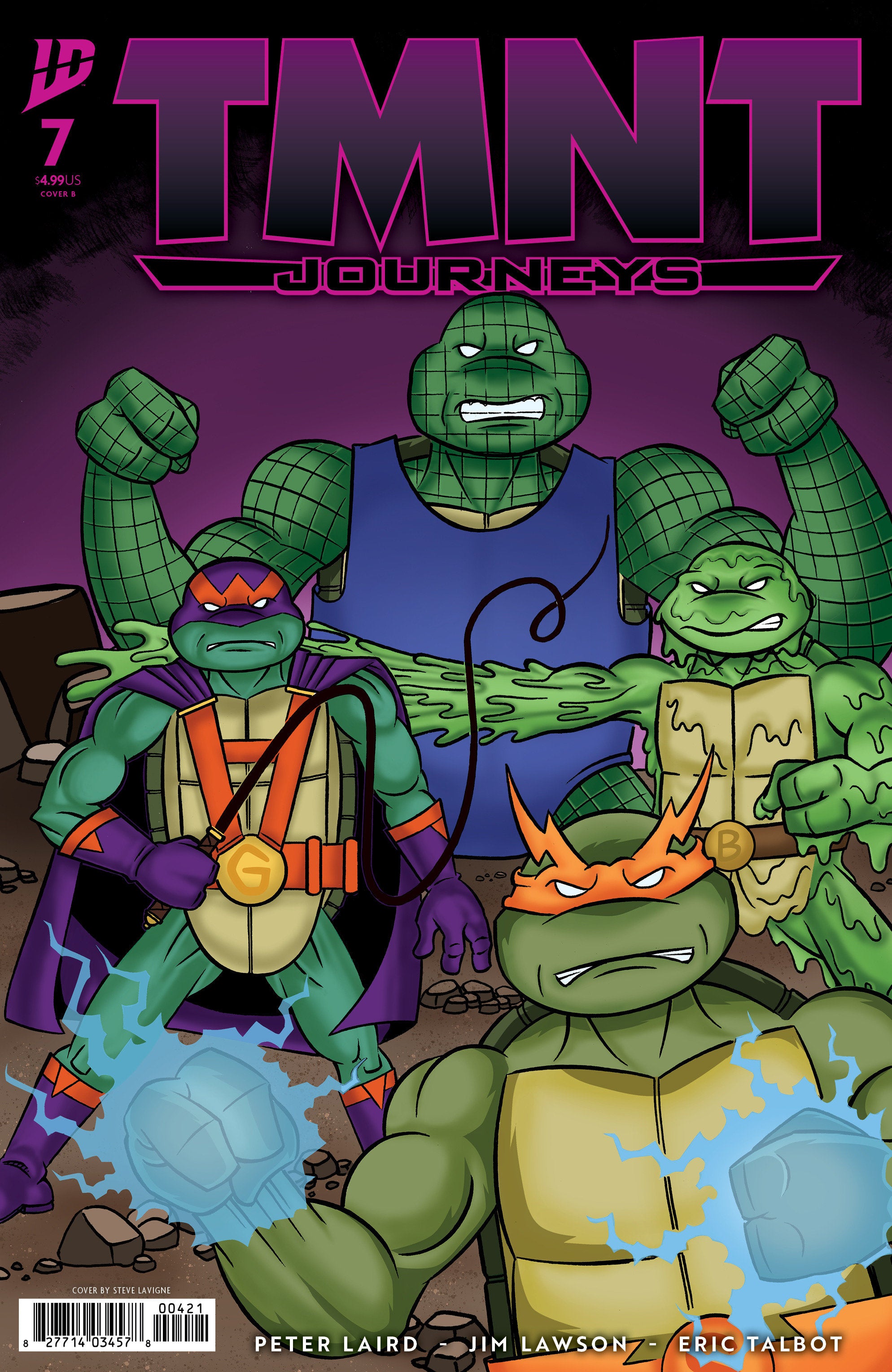 Teenage Mutant Ninja Turtles: Journeys #7 Variant B (Lavigne) | Odin's Place