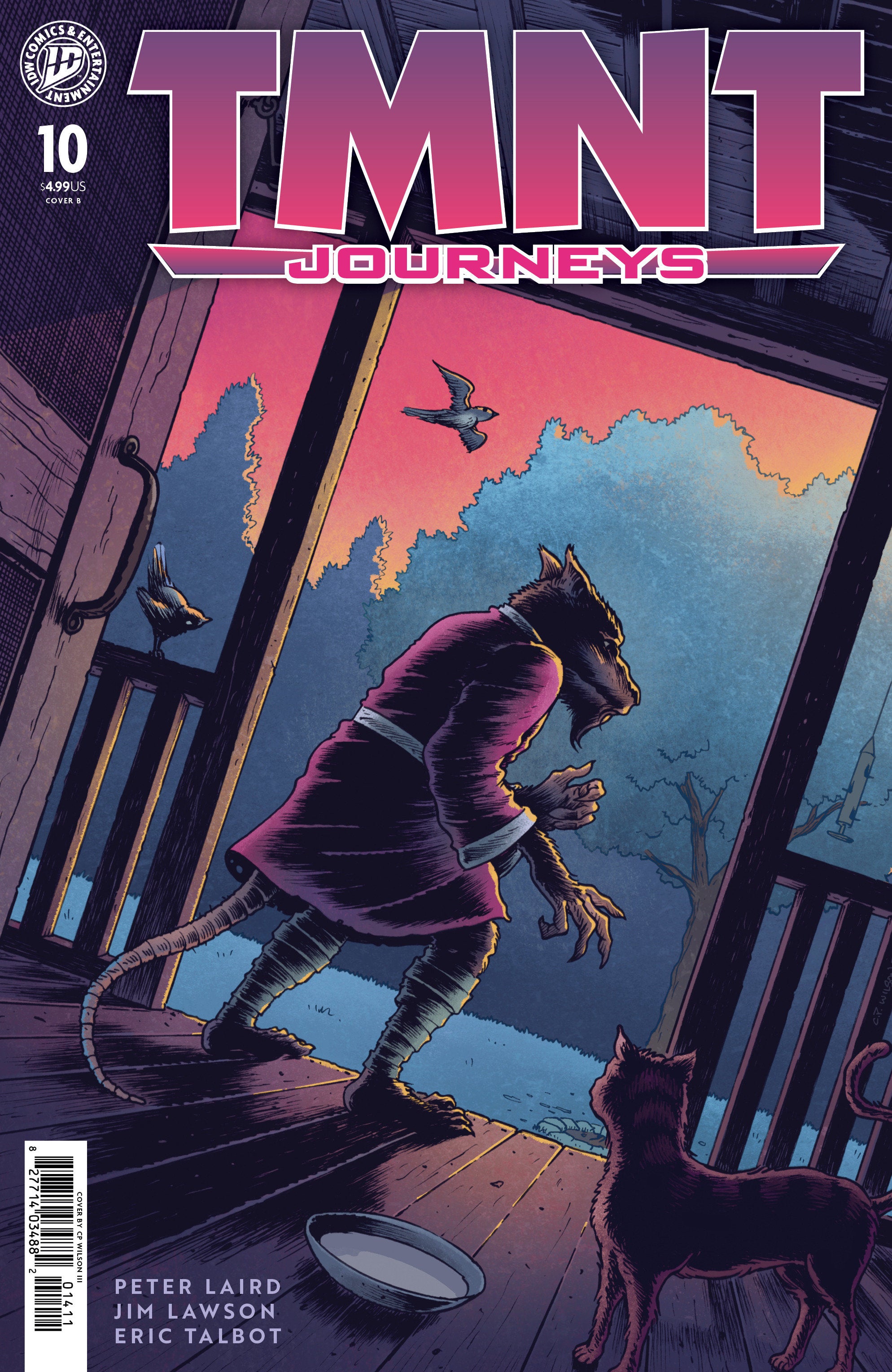 Teenage Mutant Ninja Turtles: Journeys #10 Variant B (Wilson III) | Odin's Place