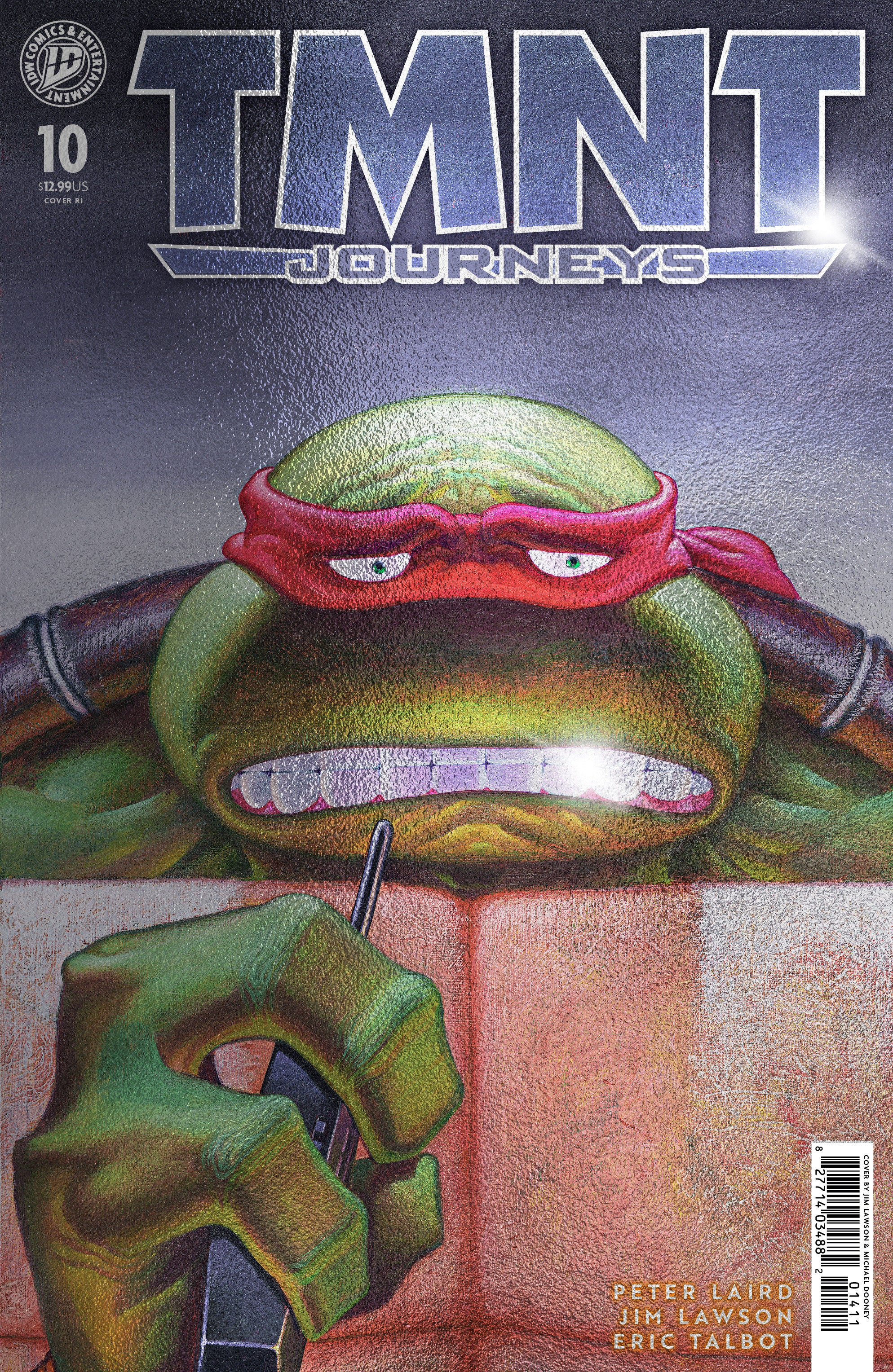 Teenage Mutant Ninja Turtles: Journeys #10 Variant Ri (10) Foil (Dooney & Lawson) | Odin's Place