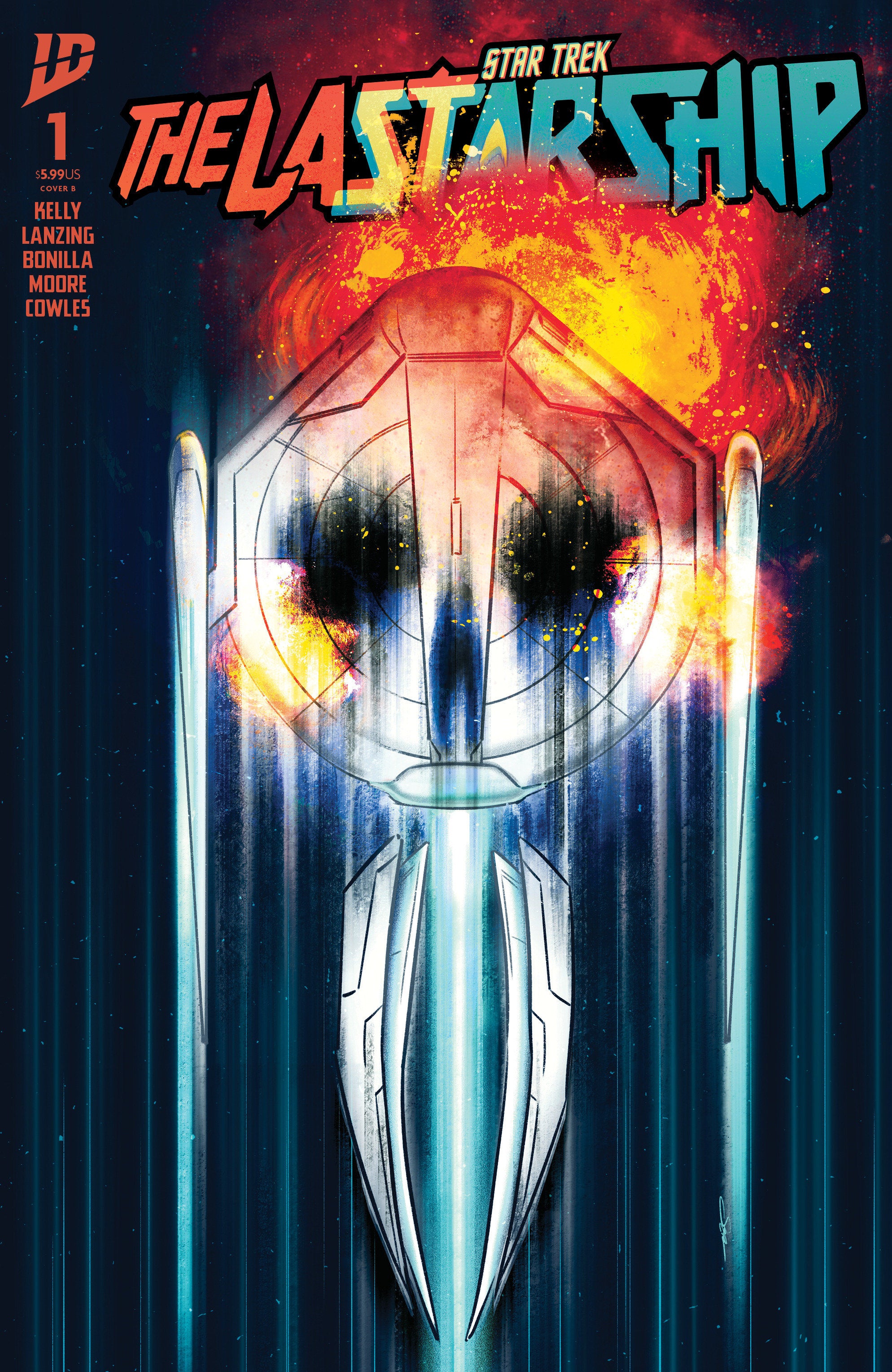 Star Trek: The Last Starship #1 Variant B (Patridge) | Dragon's Lair Comics and Fantasy Houston TX