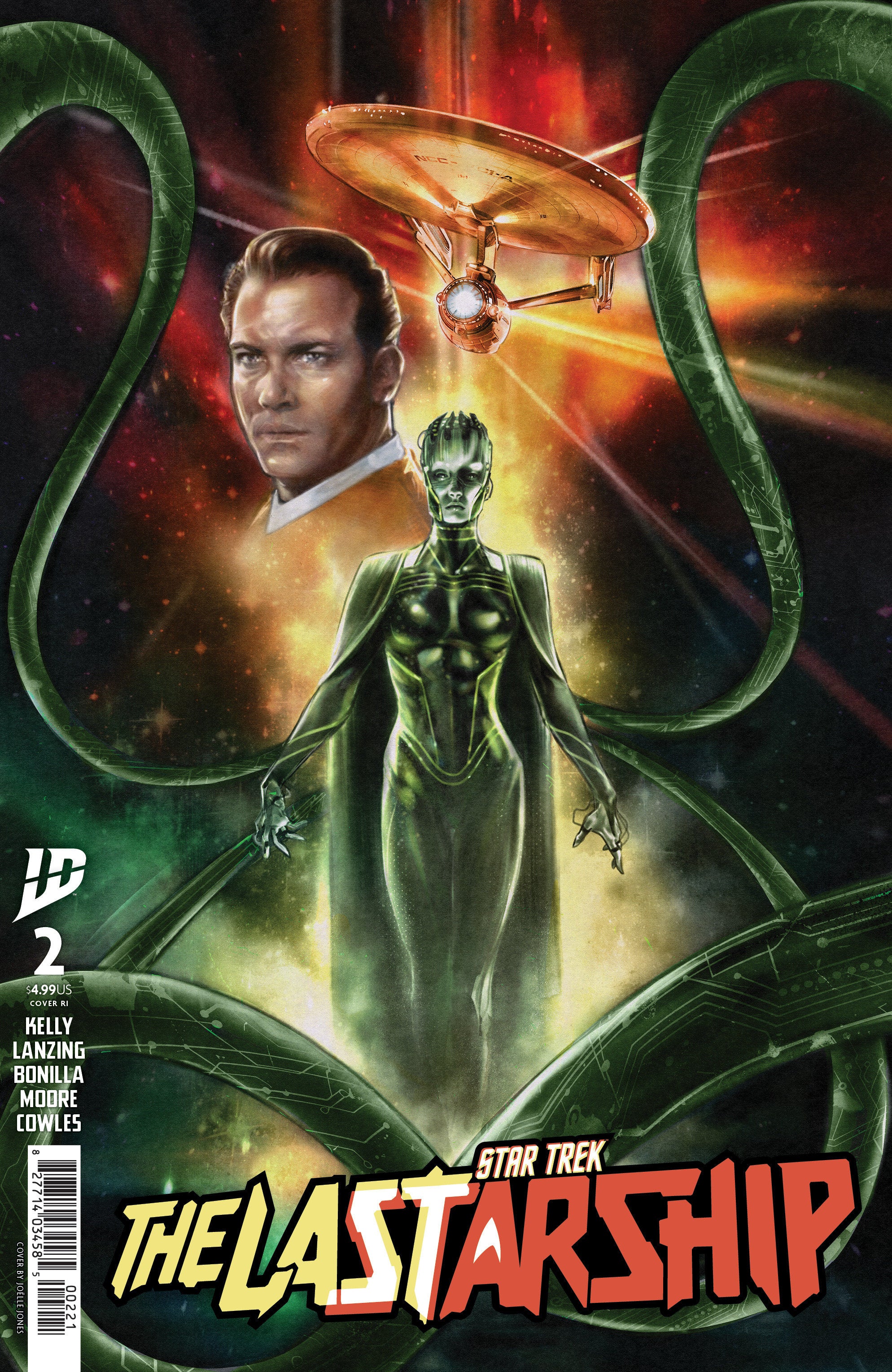 Star Trek: The Last Starship #2 Variant B (Jones) | Dragon's Lair Comics and Fantasy Houston TX