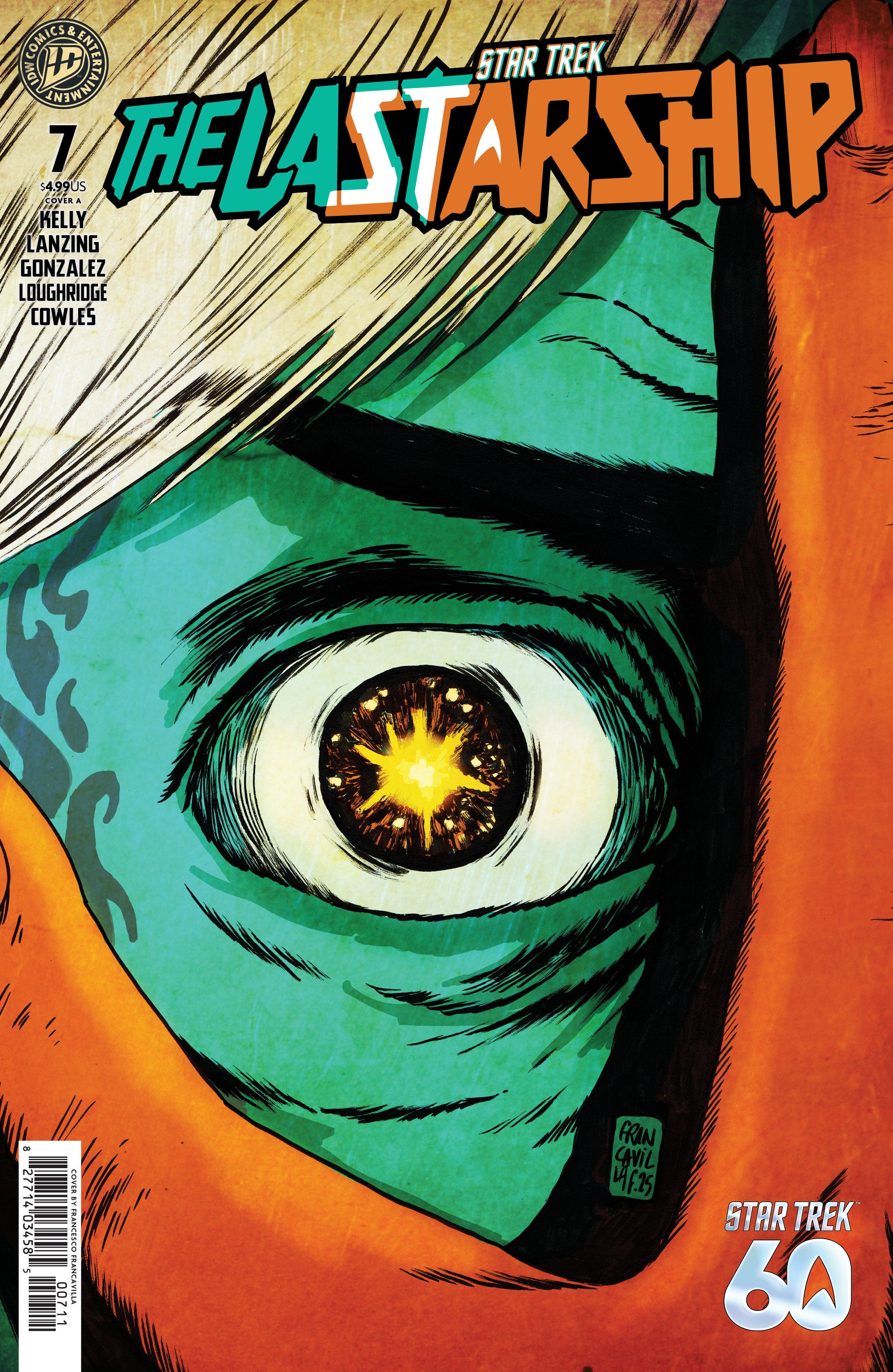 Star Trek: The Last Starship #7 Cover A (Francavilla) | Odin's Place