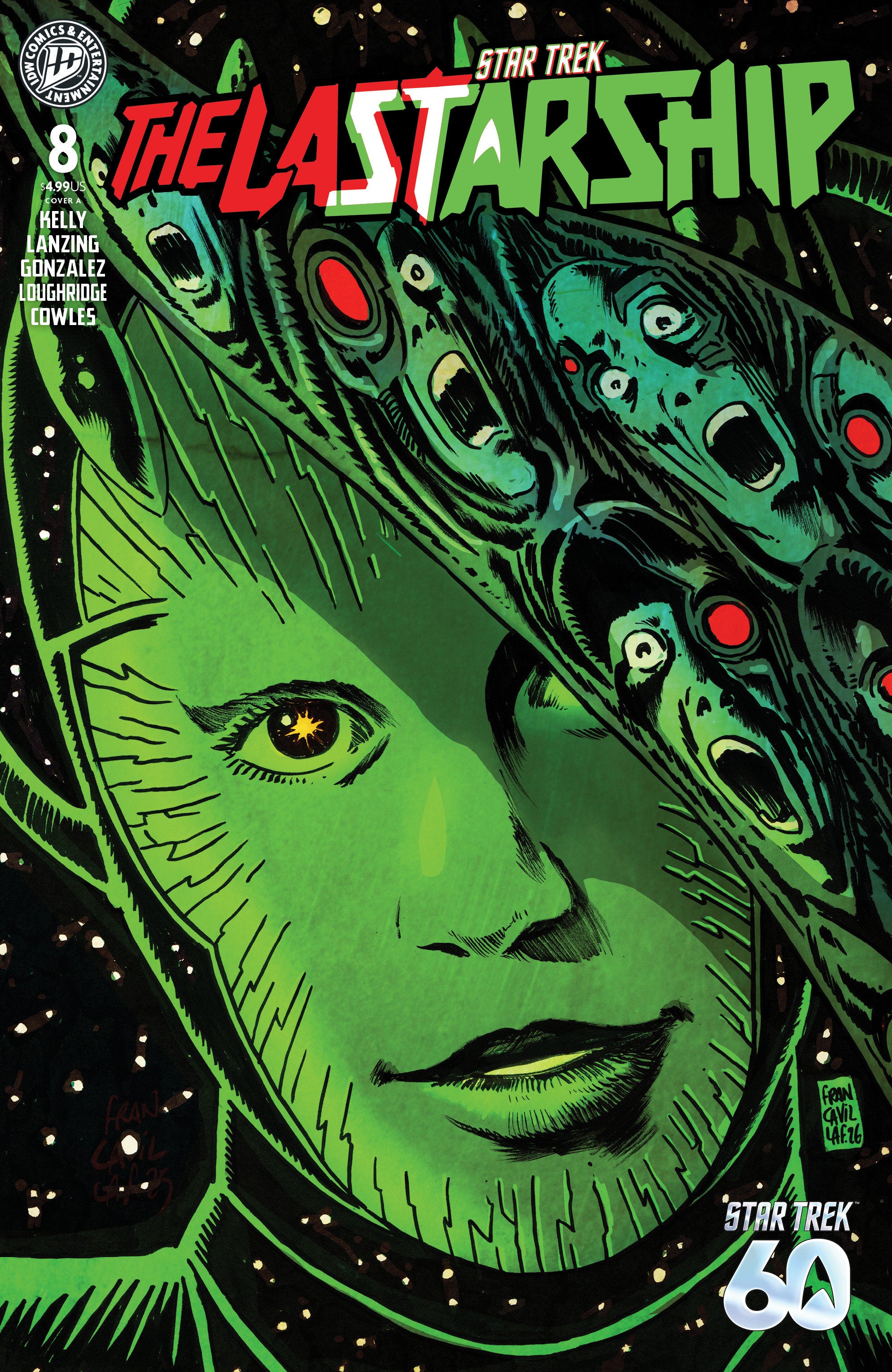 Star Trek: The Last Starship #8 Cover A (Francavilla) | Odin's Place