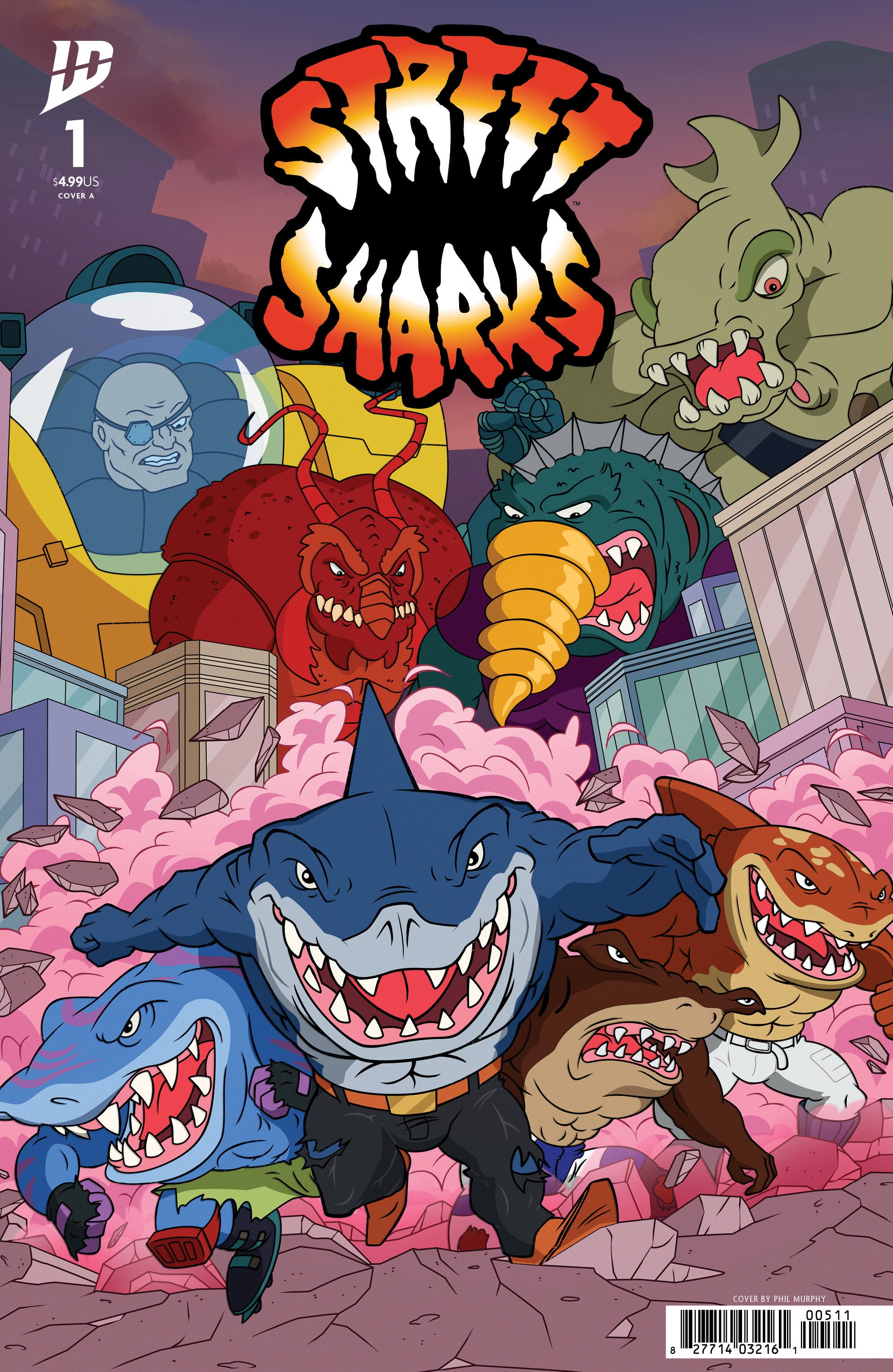 Street Sharks #1 Cover A (Murphy) | Dragon's Lair Comics and Fantasy Houston TX