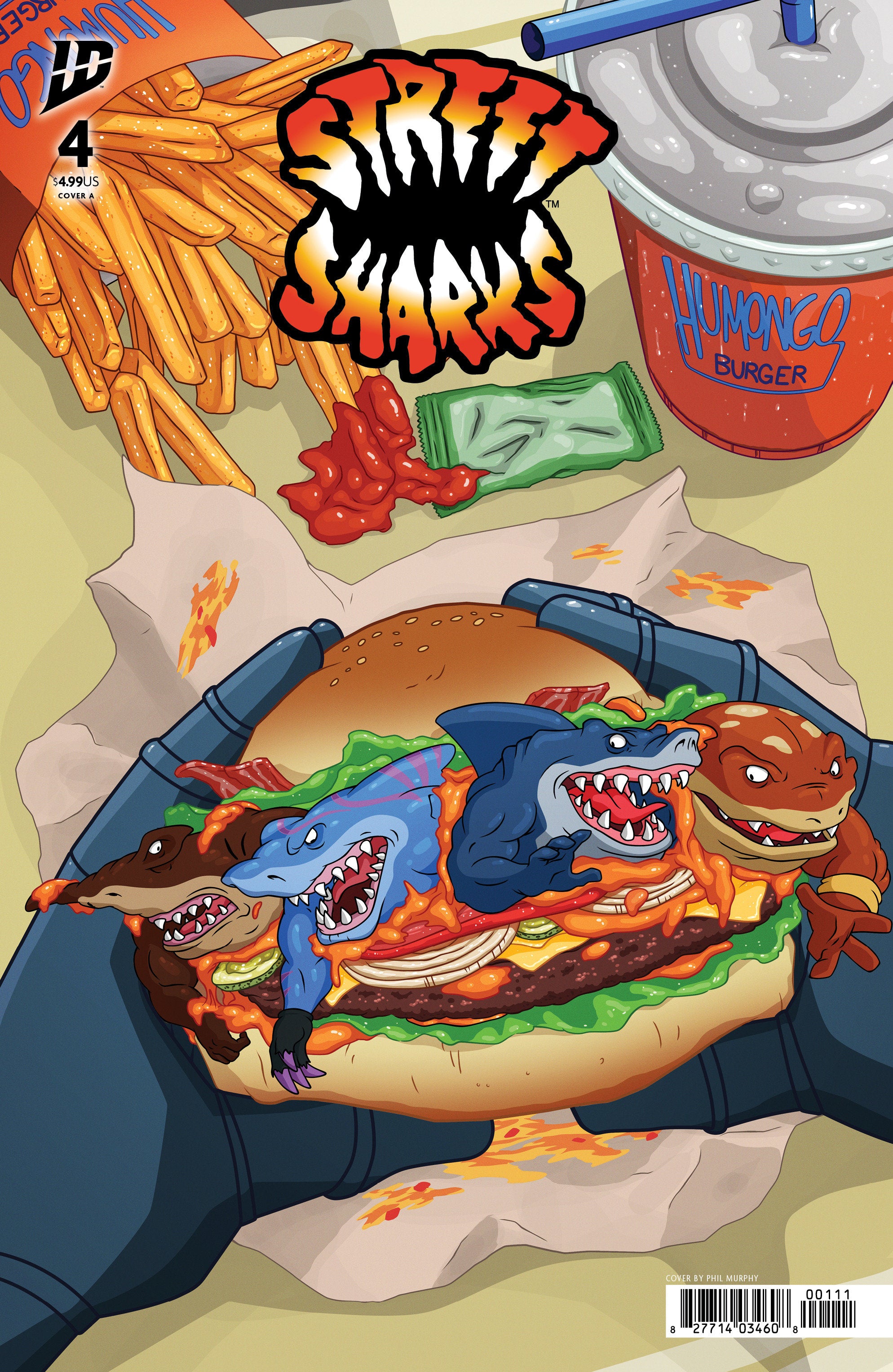 Street Sharks #4 Cover A (Murphy) | Odin's Place